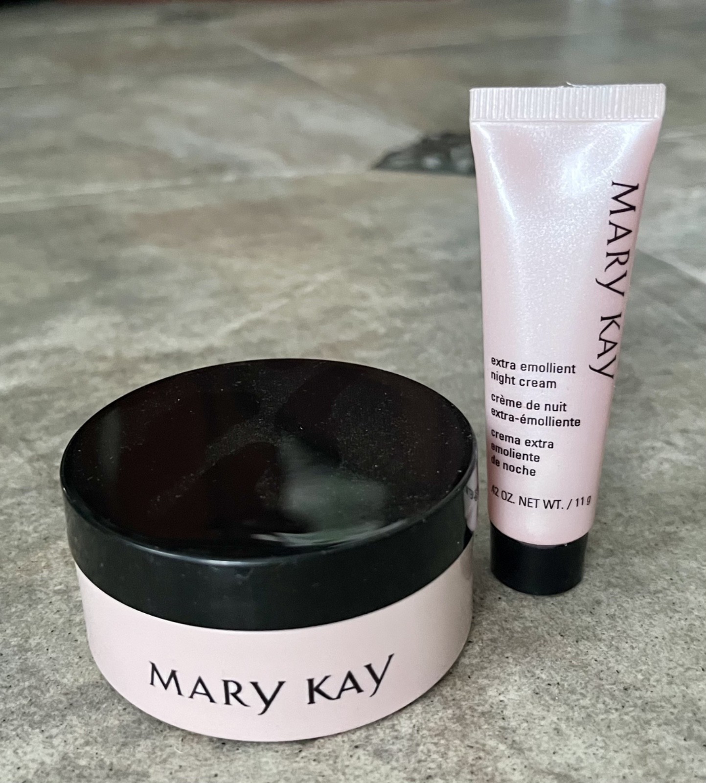 *RARE* MARY KAY Extra Emollient Night Cream GIFT SET 2.4oz + .42oz