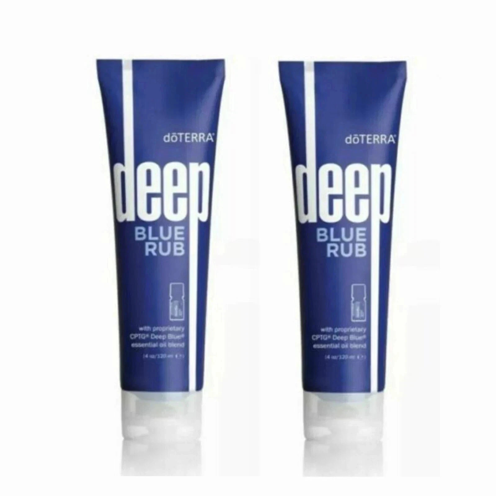 2 PACK DoTERRA Deep Blue doterra Rub Body Cream – 4 oz EXP:02/2027