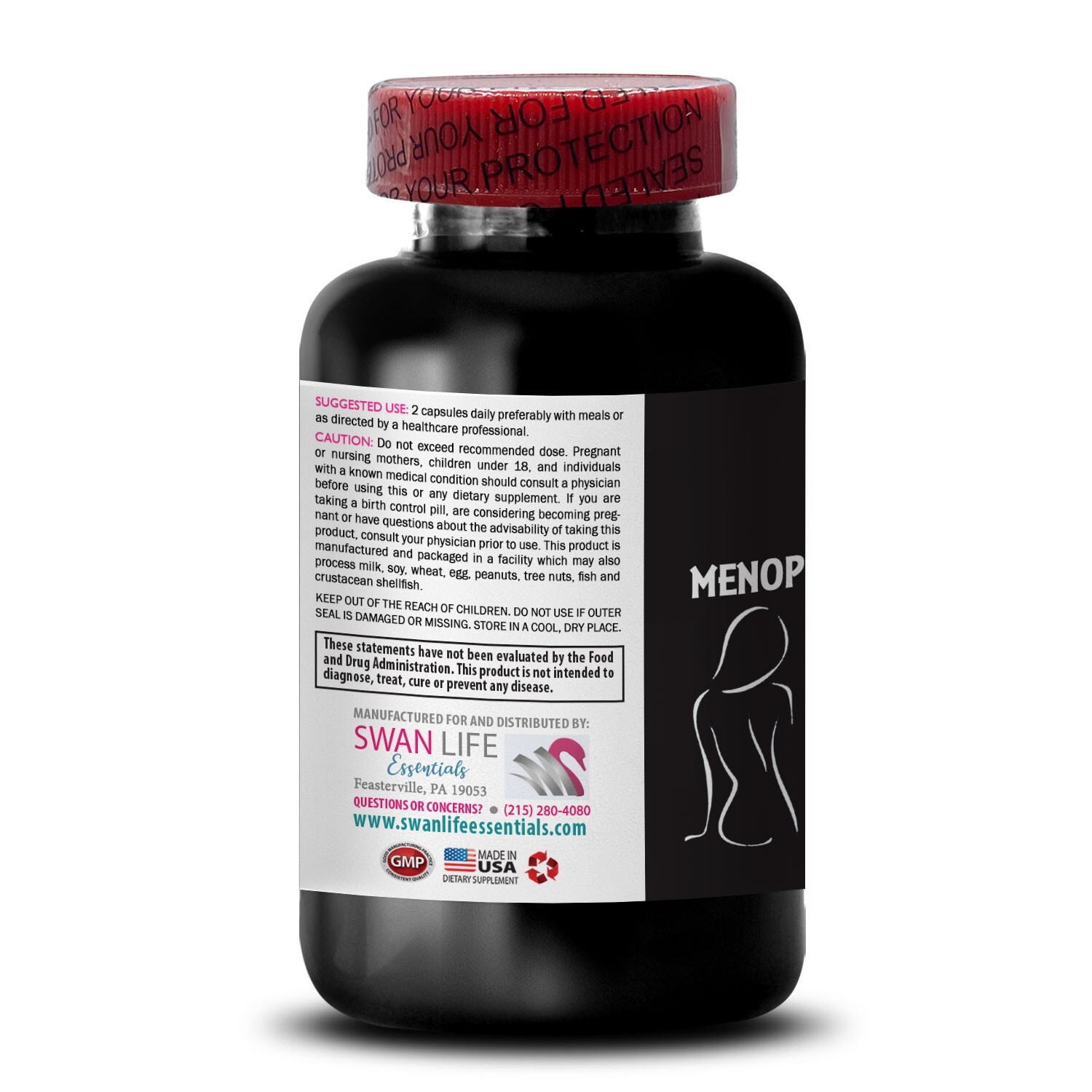 Serene Balance Complex – MENOPAUSE SUPPORT – Soft Rhythm Mix 3 Bottle 180 Caps