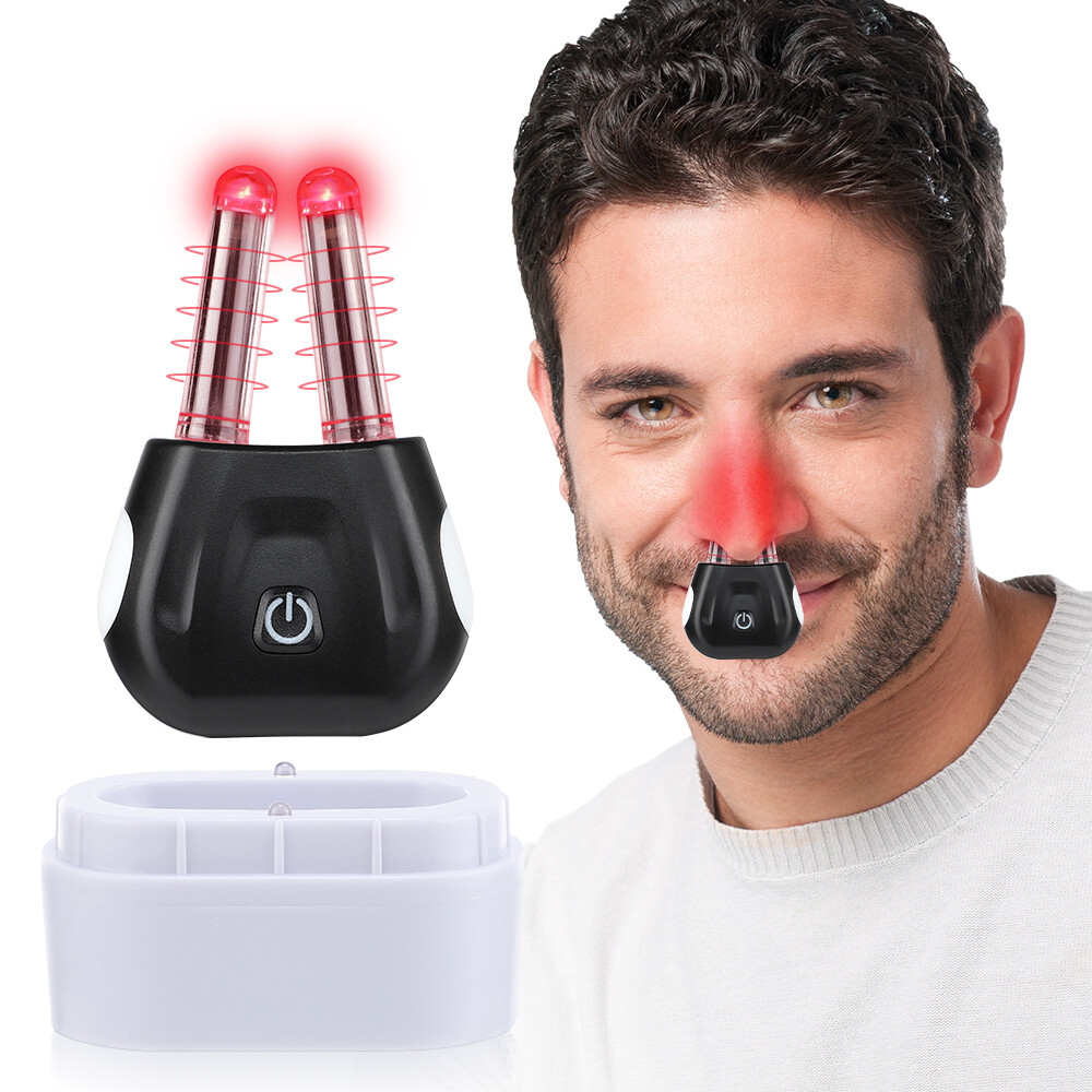 Red Light Nasal Respirelief Therapy Instrument For Nose Rhinitis Care Allergic