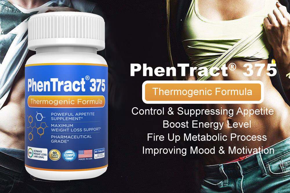 Diet Pills Phen Weight Loss Diet Pills 60 CT Phentemine Phentract375® Fat Burner