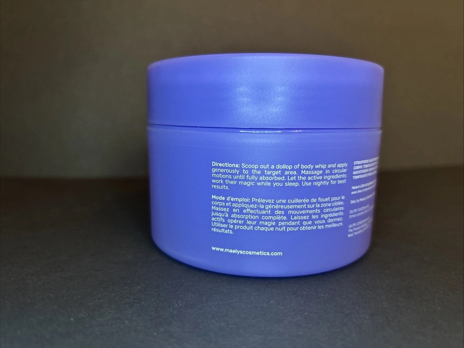 Maelys GET-DREAMY Overnight Toning Body Whip 6.8 Fl Oz/ 200 Ml – SEALED MSRP $54