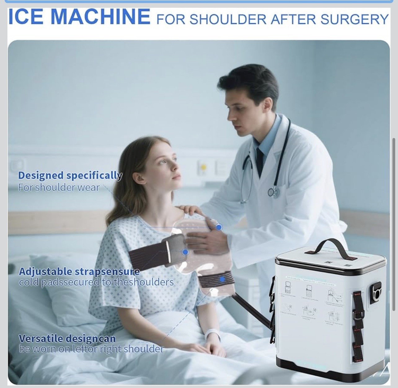 Programmable Cold Therapy Ice Machine for Surgery