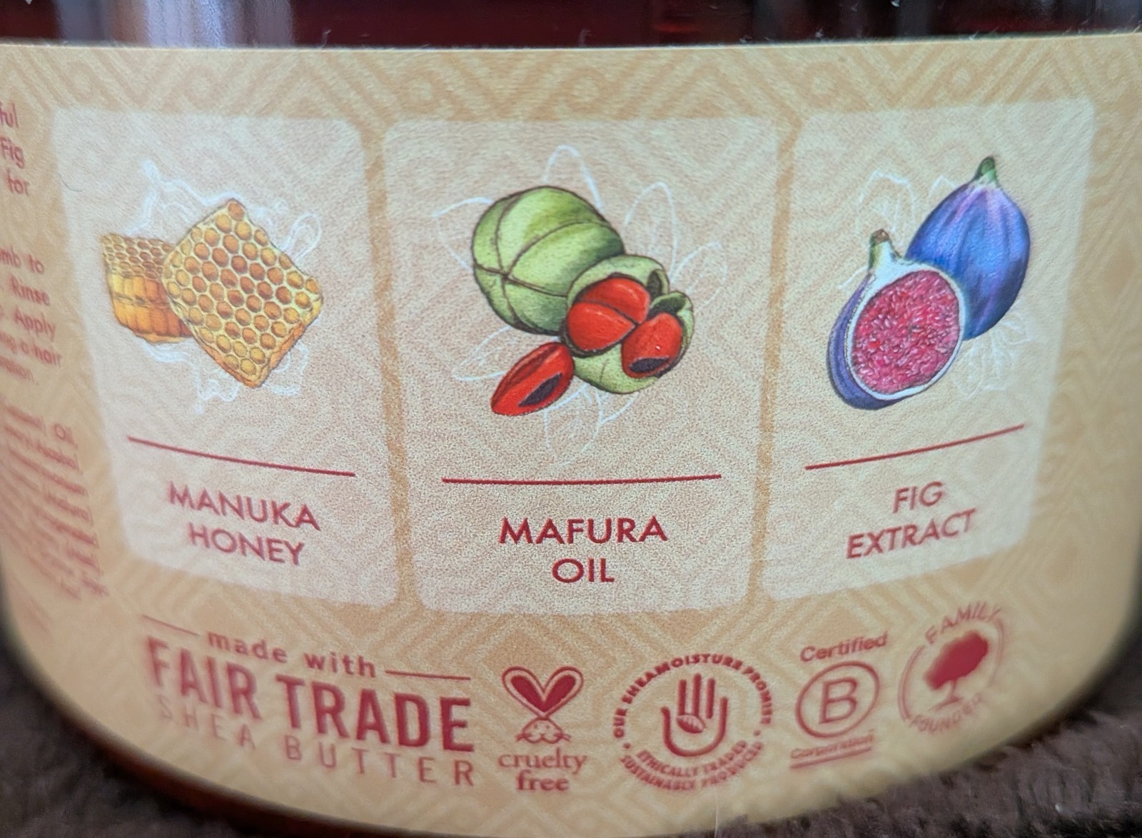 SheaMoisture Manuka Honey & Mafura Oil Shampoo 13oz, Conditioner 13oz, Masque