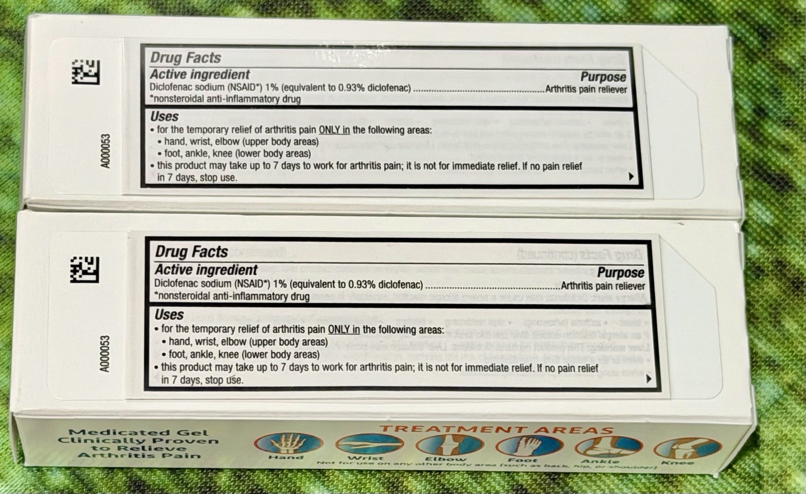 (2) Voltaren Topical Arthritis Gel Pain Reliever 0.7 oz (20 g) Exp 10/2026