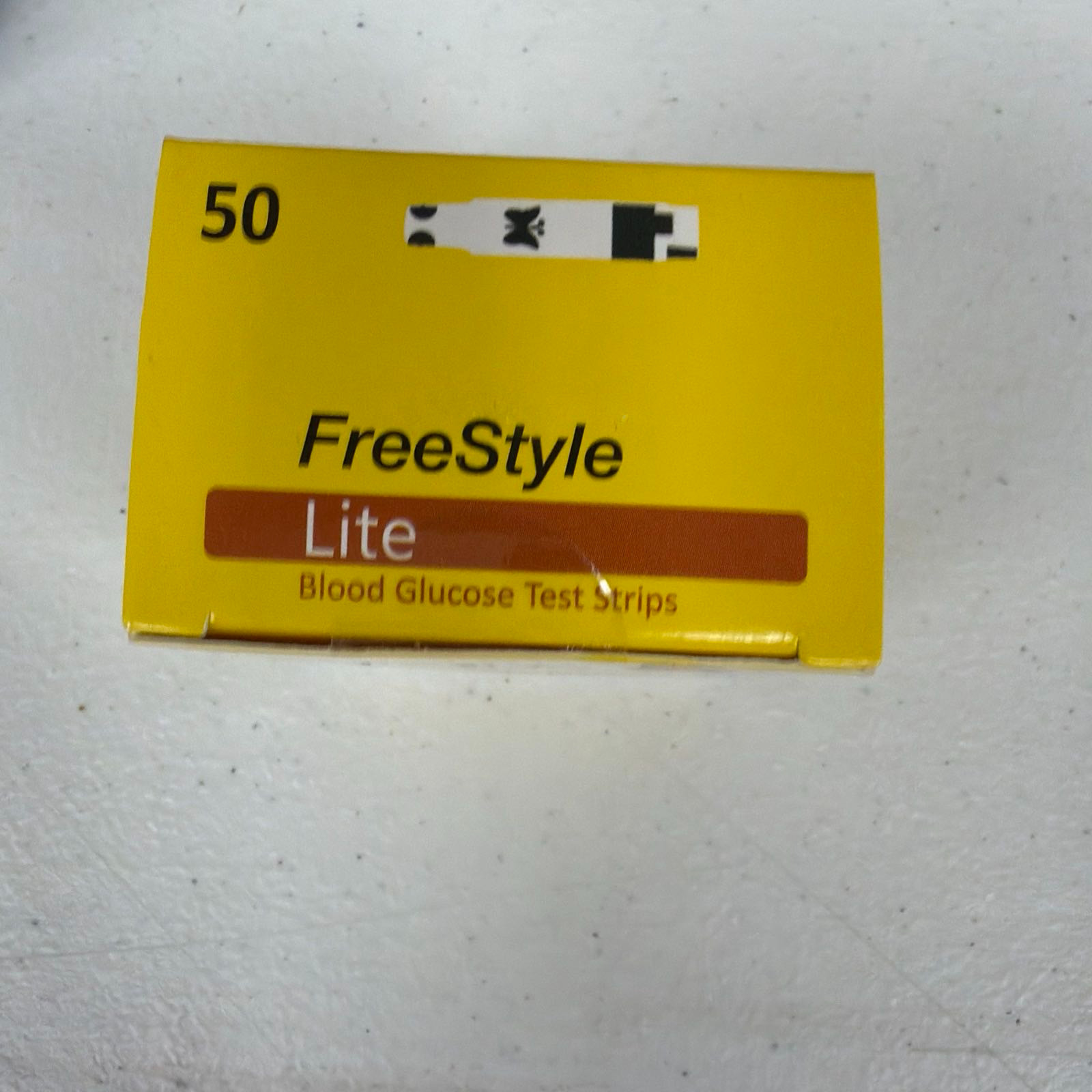 50 count lite test strips free-style – 400 strips (8 x 50)