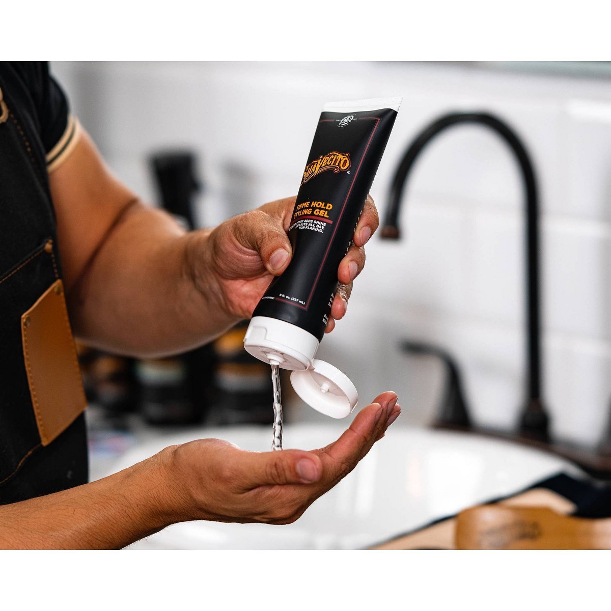 Suavecito Firm Hold Styling Gel – 8 fl oz: For All Hair Types, Daily Use