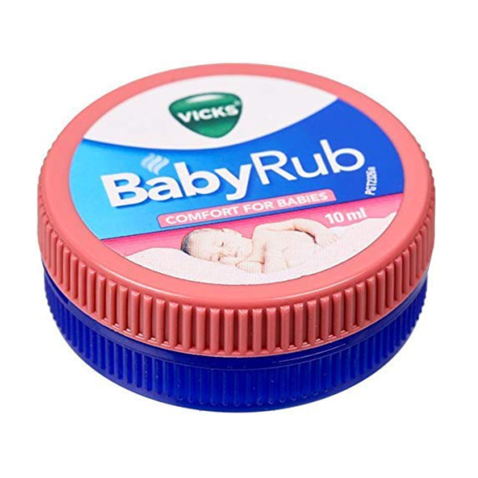 Vicks VapoRub 5ml x3 + BabyRub 10ml x2 Travel Size Cold relief & Baby Care Pack