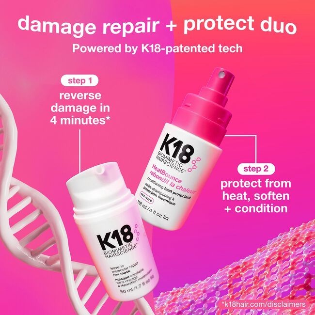 K18 Biomimetic Hairscience HeatBounce Conditioning Heat Protectant 1.6 oz