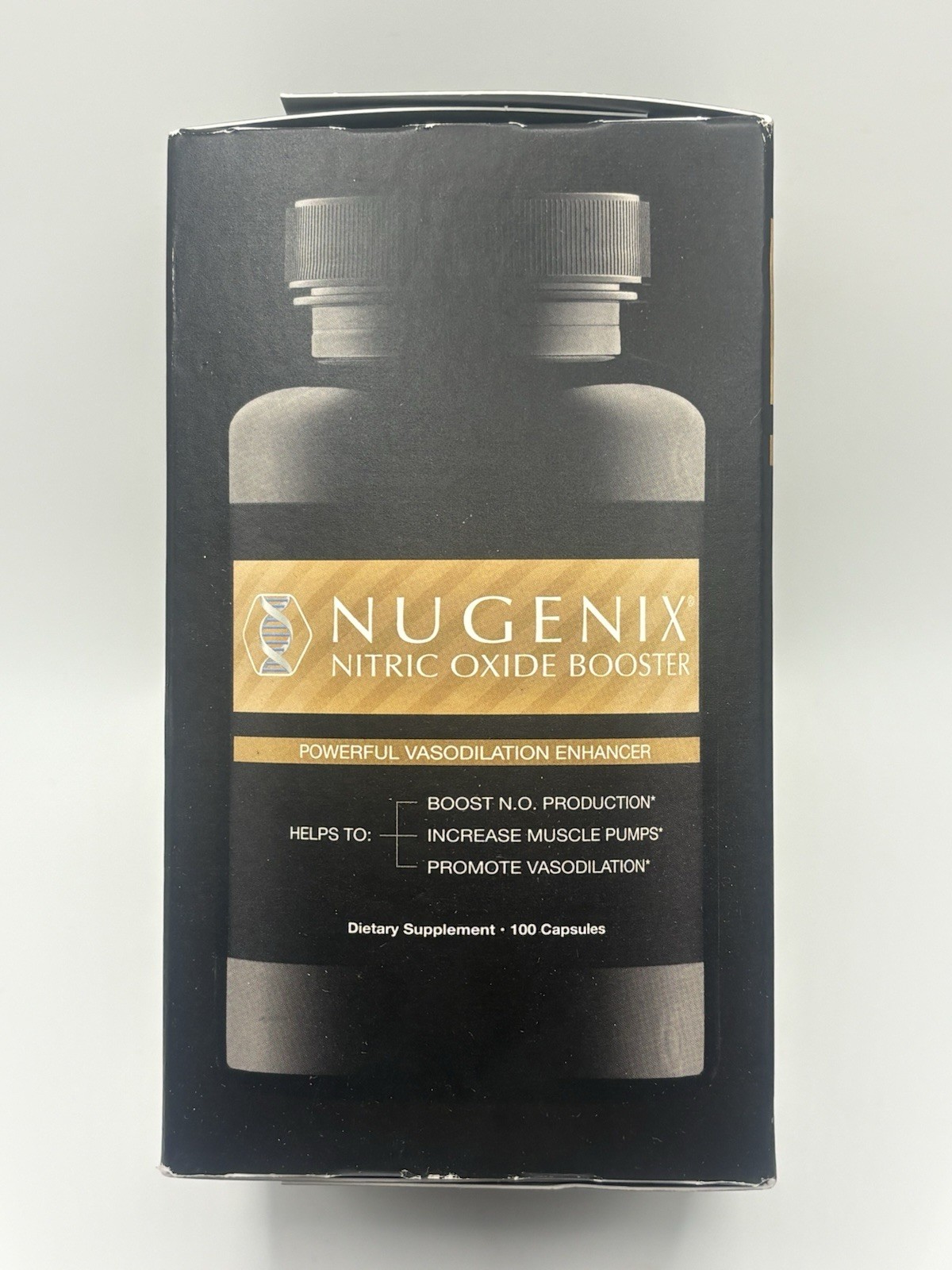 Nugenix Nitric Oxide Booster Vasodilation Enhancer 100 CAPS Exp: 07/2026 NEW