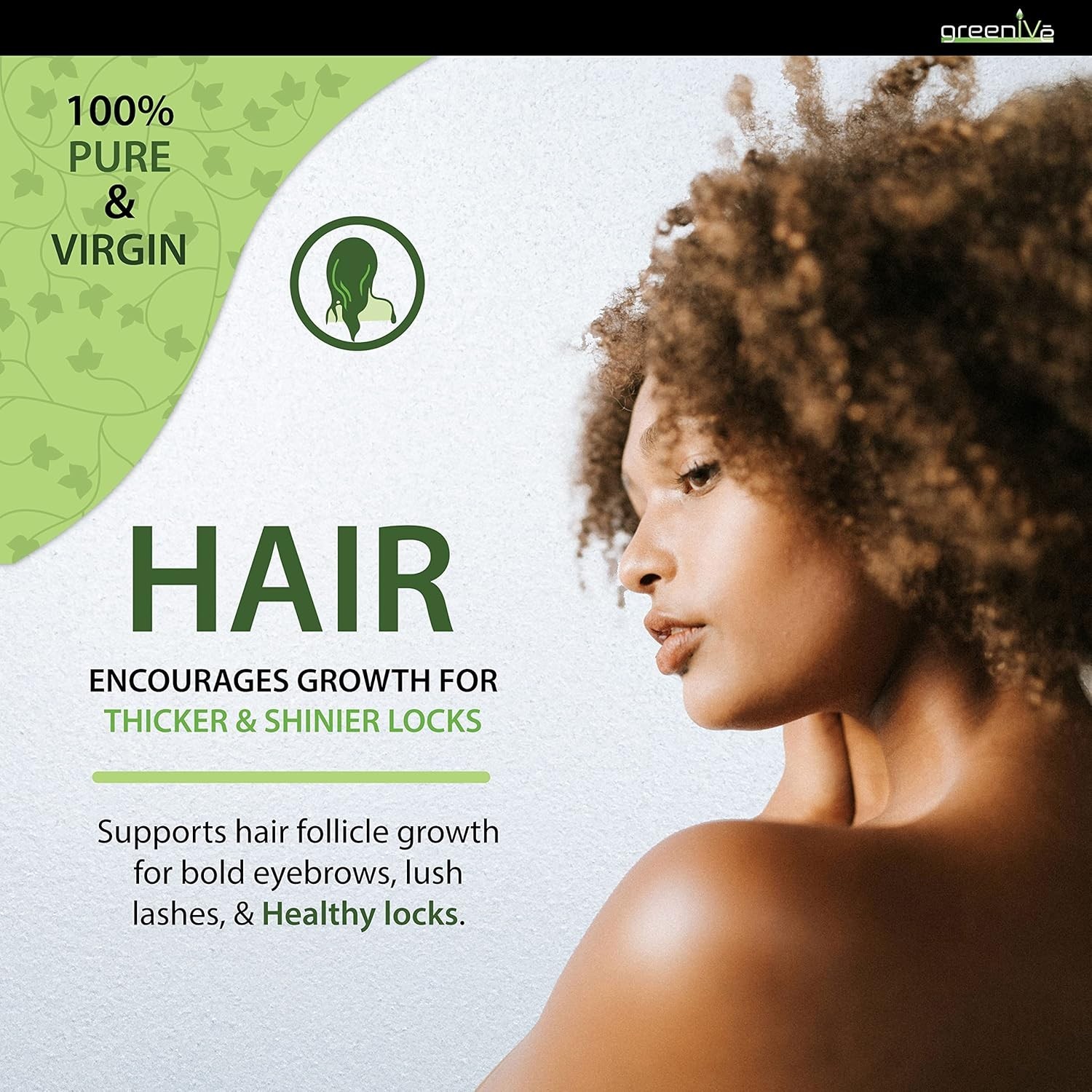 100% Pure Castor Oil – Cold-Pressed, Hexane-Free – Hair, Eyebrows, Eyel