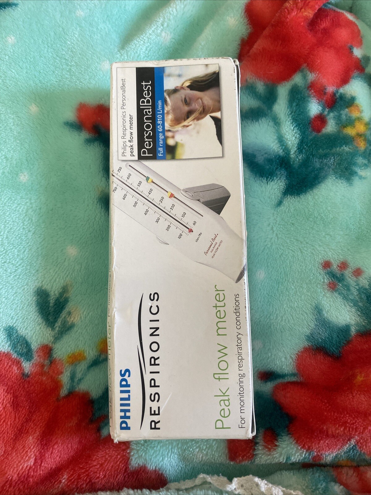 PHILIPS Respironics PersonalBest Peak Flow Meter Full Range 60-810 L/min Open