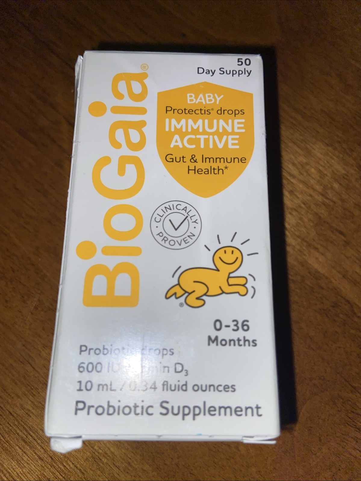 Baby Protectis Drops, Immune Active, 0-36 Months, 0.34 fl oz (10 ml)