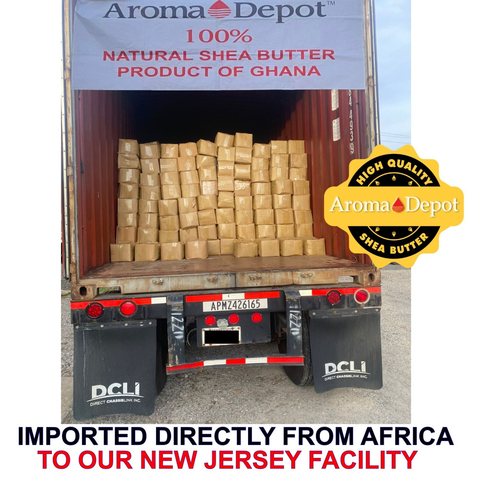 8oz Organic African Shea Butter Yellow Raw From GHANA Natural UNREFINED Pure
