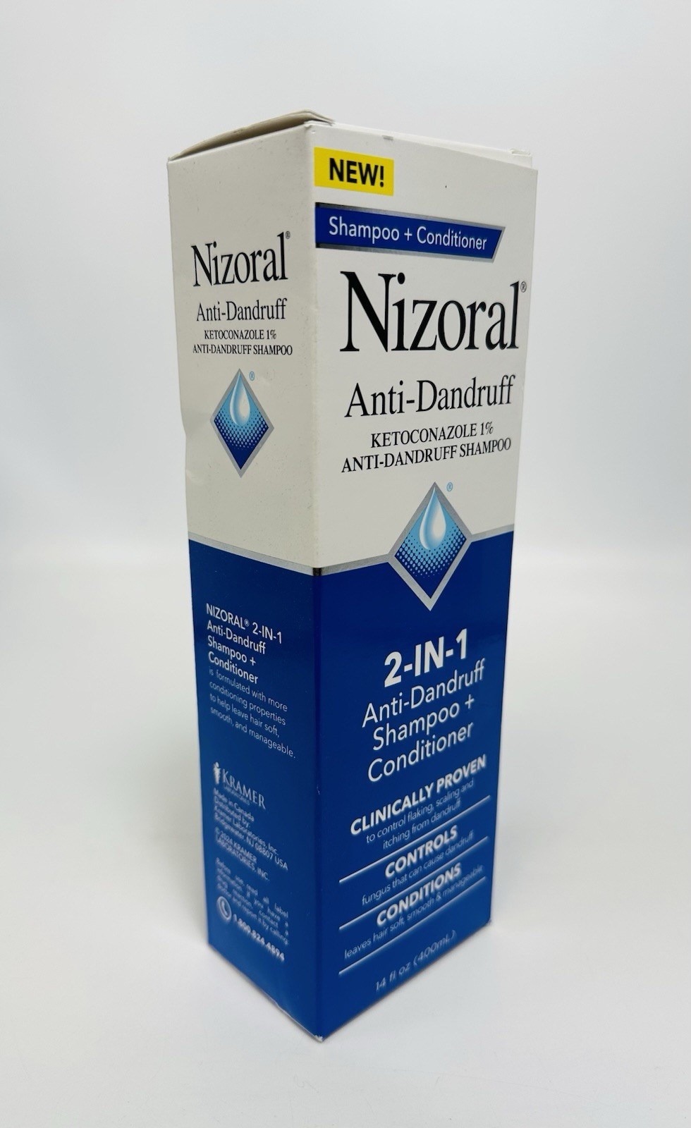Nizoral 2-in-1 Anti Dandruff Shampoo and Conditioner – 14 fl.oz *EXP 02/2027*