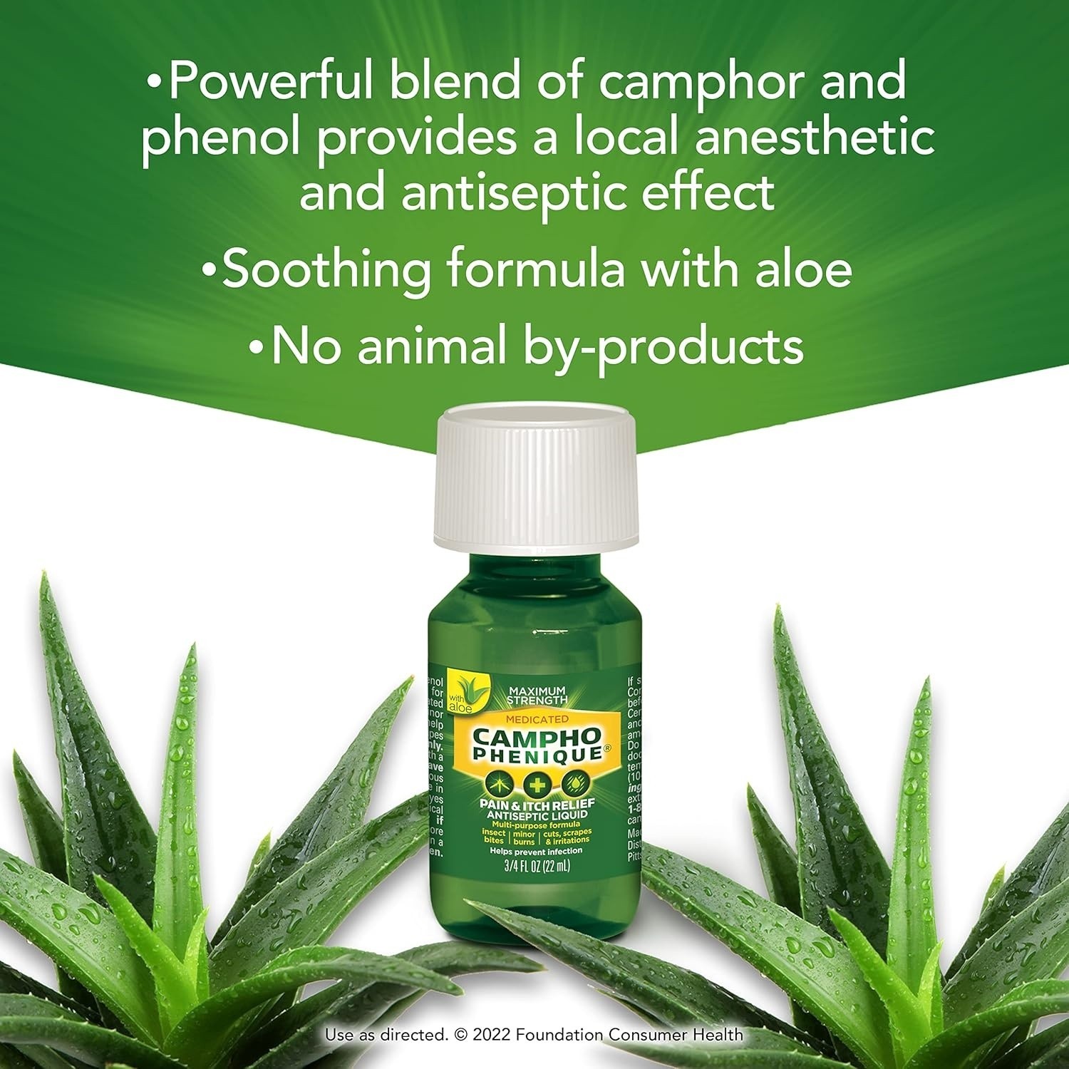 Campho Phenique Maximum Strength Antiseptic Liquid – Pain Relief And Anti-Itch