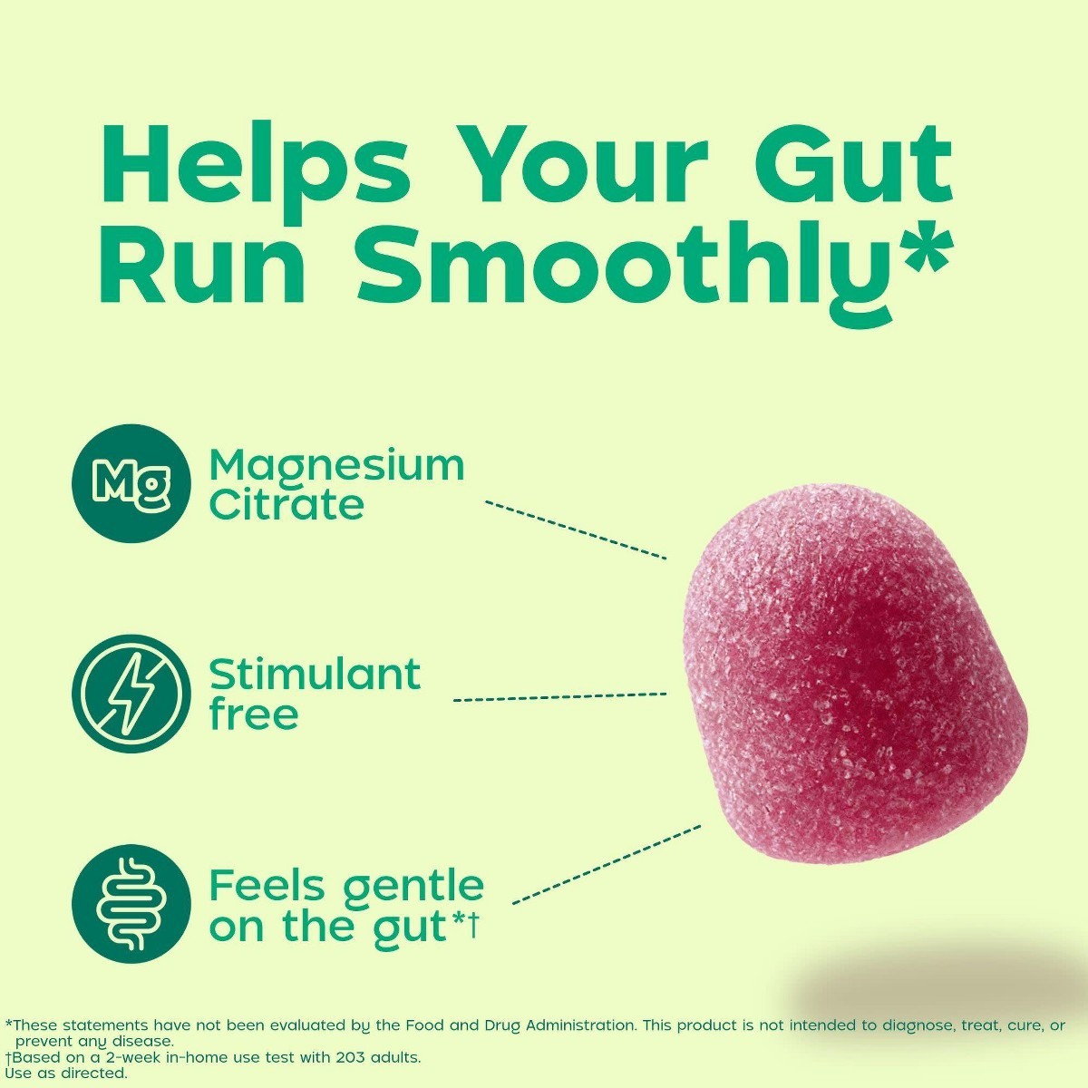 Dulcolax Daily Gut Support Gummies – Berry – 60ct