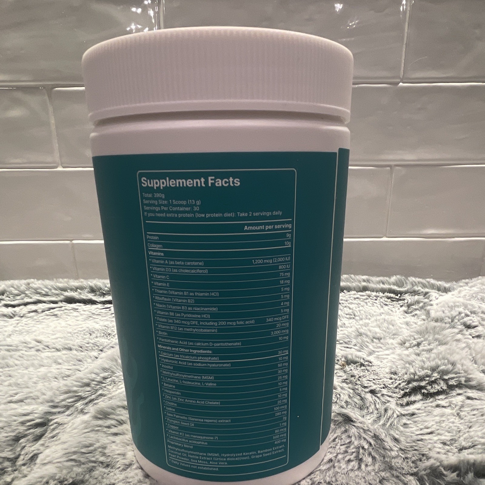 Balmbare Revive Plus Collagen Powder Unflavored 13.75oz Exp 2027-10-12