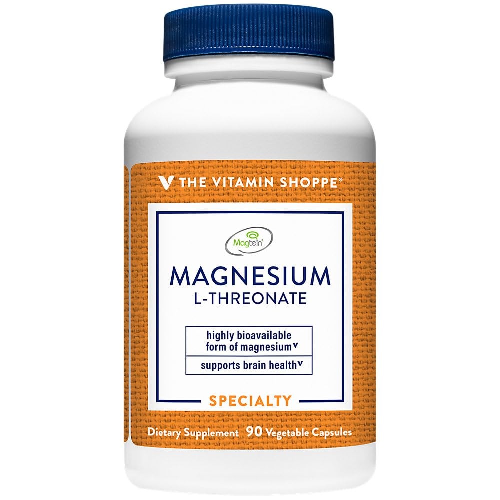 The Vitamin Shoppe Magnesium – Muscle Relaxation Bone Health Energy Production