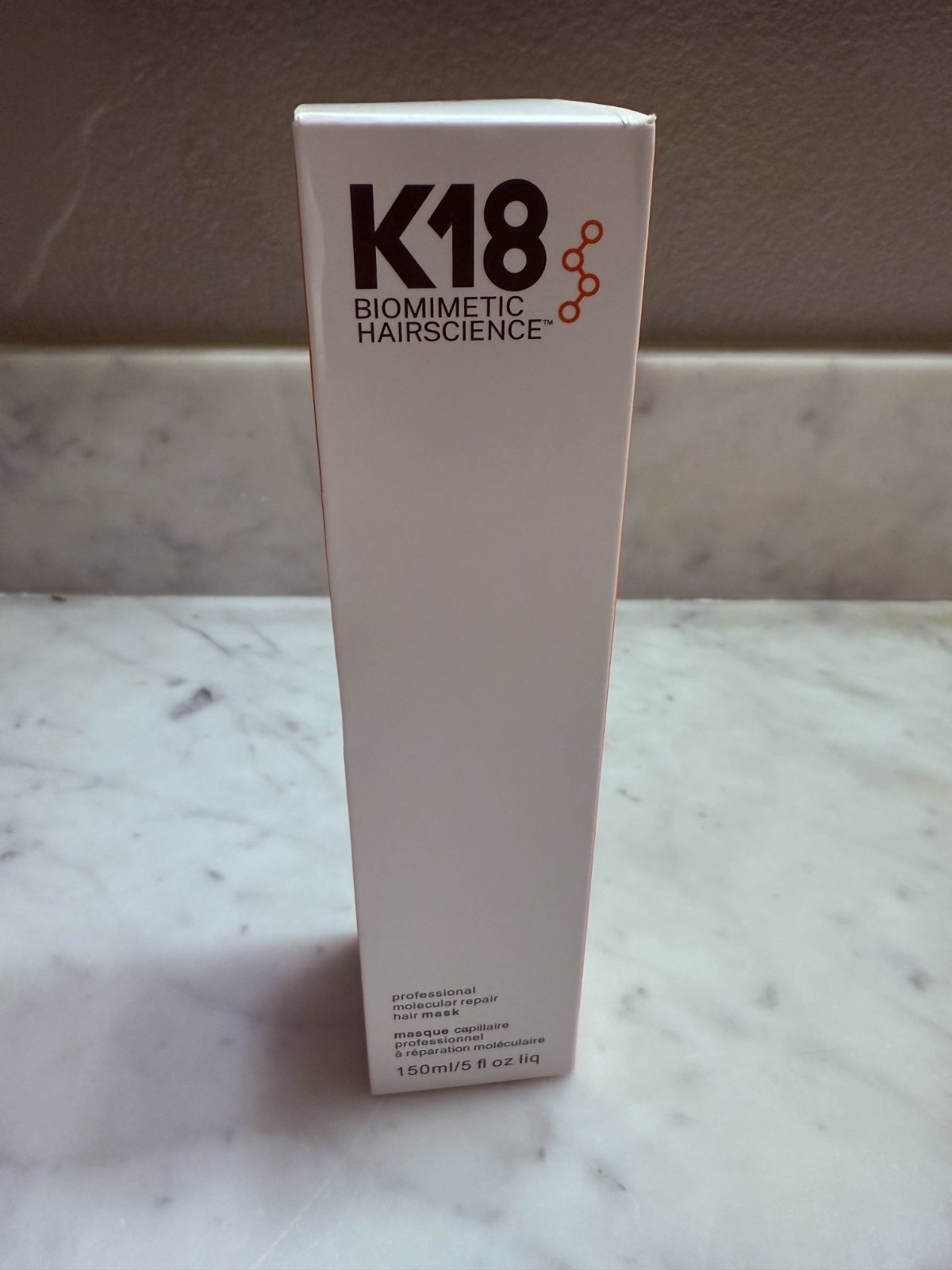 K18 Biomimetic Hairscience Leave-in Molecular Repair Hair Mask- 150ml/5oz Sealed