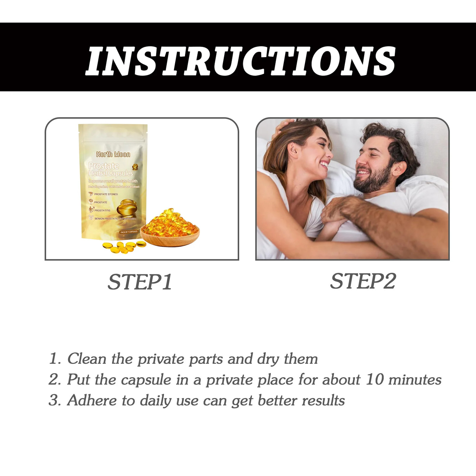 1 PC Prostate Health Supplement Fast Absorption Prostate Health Capsules Reduce