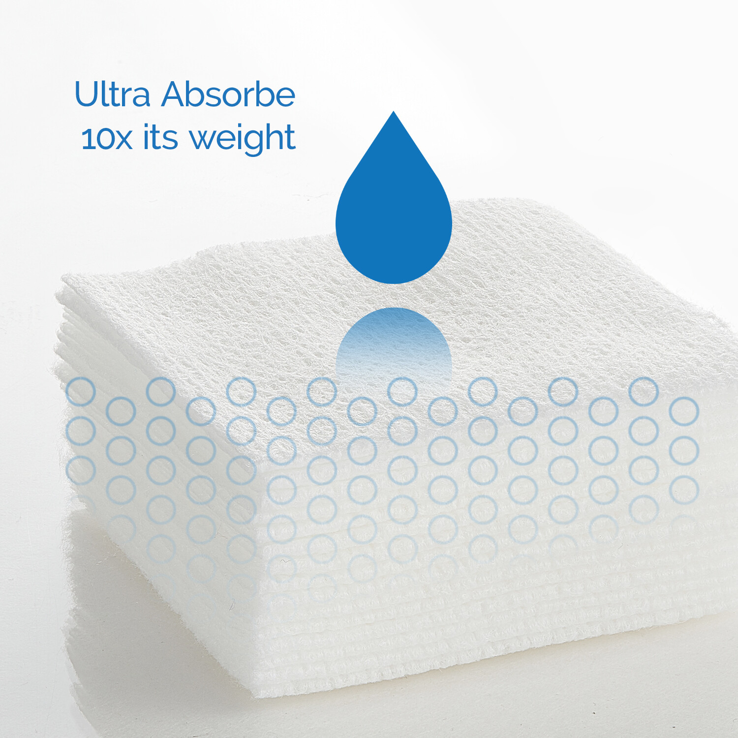 JMU Dental Non-Woven Sponges 4-Ply Non-Sterile Gauze Pads Size 2″x2″/3″x3″/4″x4″