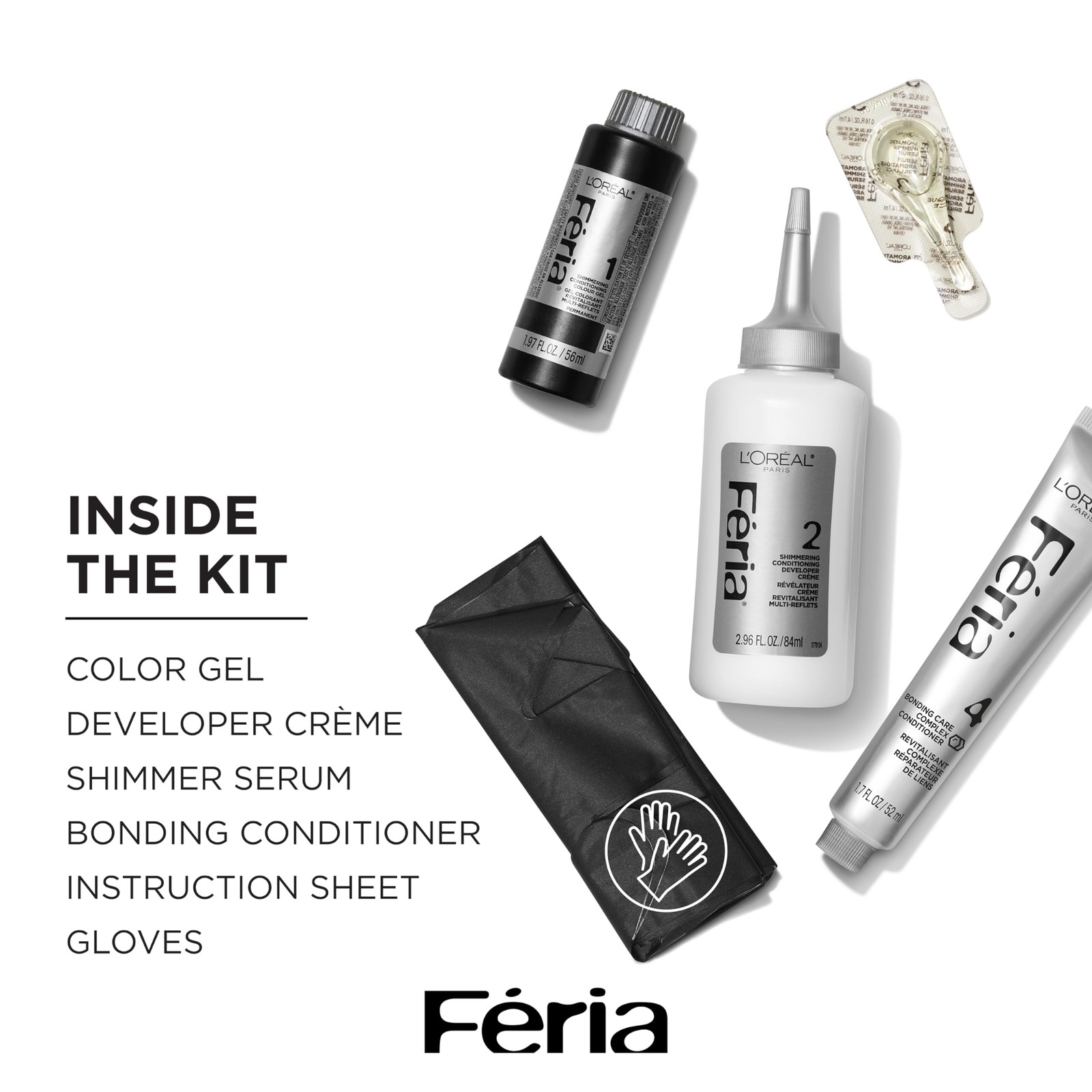 L’Oreal Paris Feria Permanent Hair Color B61 Downtown Brown