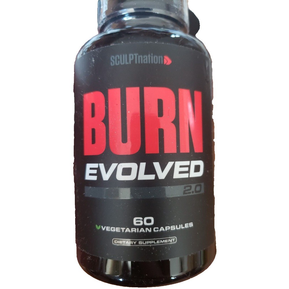 1 bottle Sculptnation BURN EVOLVED 2.0 Fat Loss Supplement , 60 Capsules- 2028
