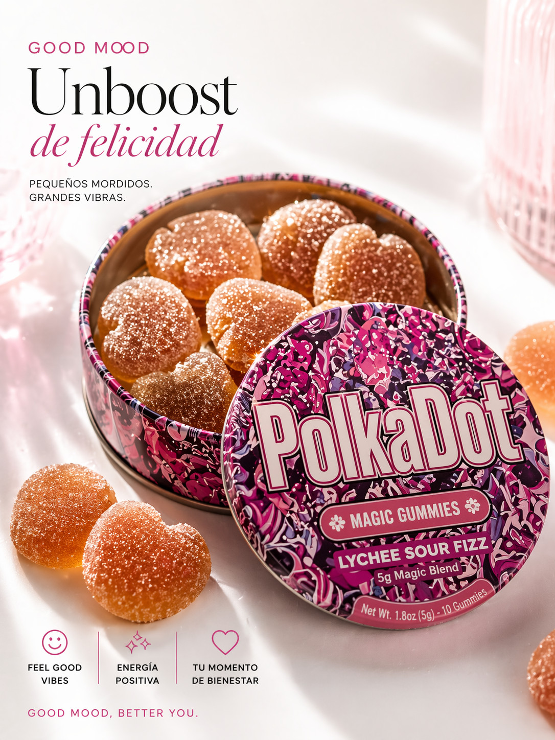 High-Potency Premium Gummies – PolkaDot Magic Gummy Chews