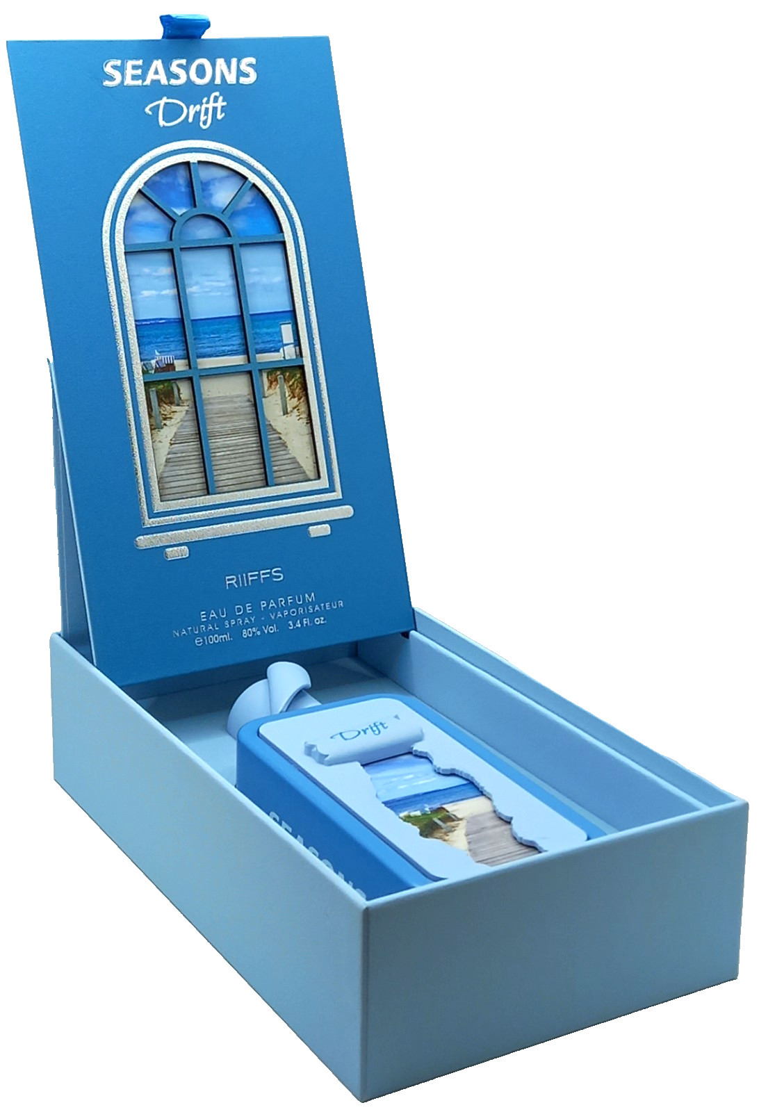 RIIFFS SEASONS DRIFT EAU DE PARFUM SPRAY UNISEX 3.4 Oz / 100 ml BRAND NEW!!!