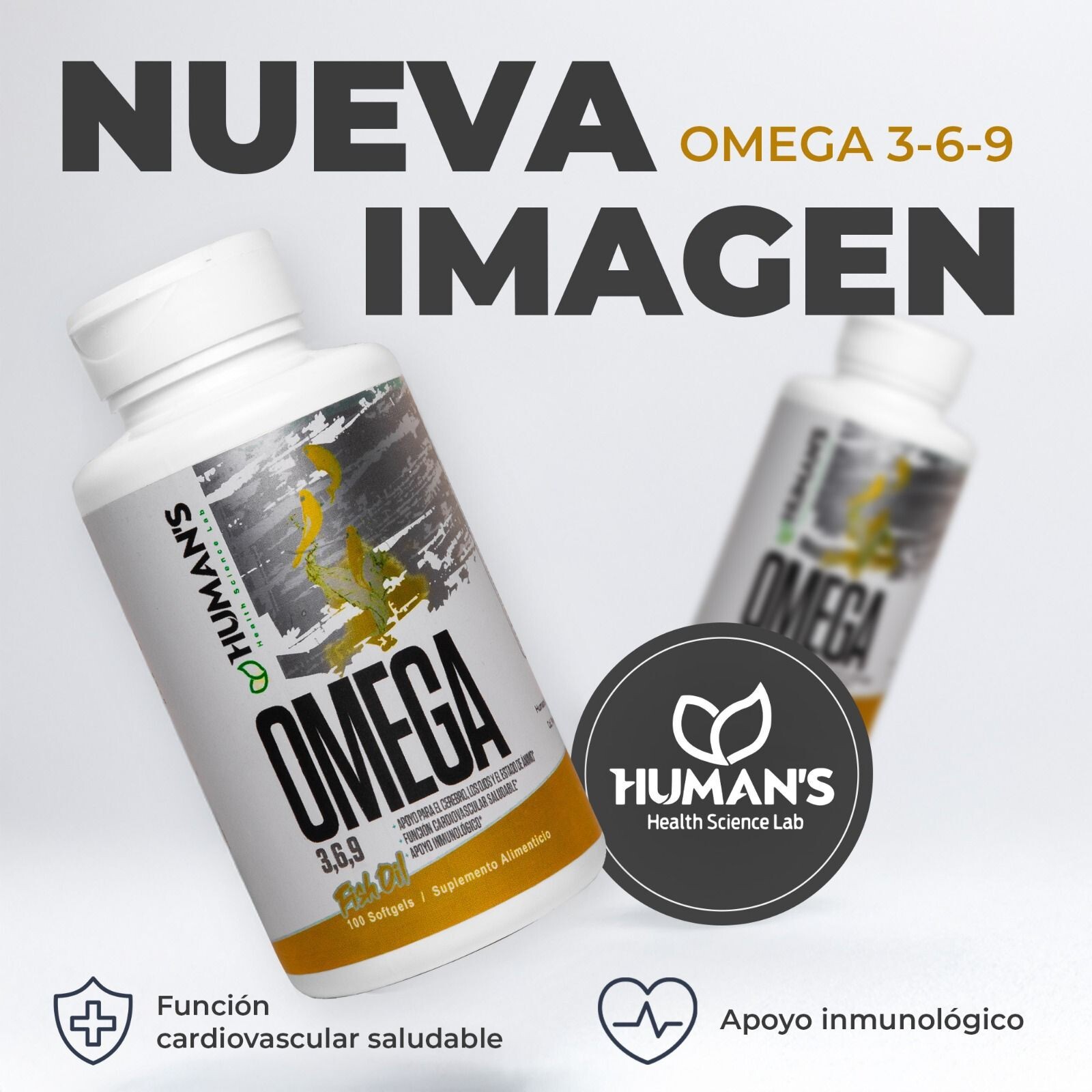 Humans Health Lab Omega 3 6 9 fish oil soft gel