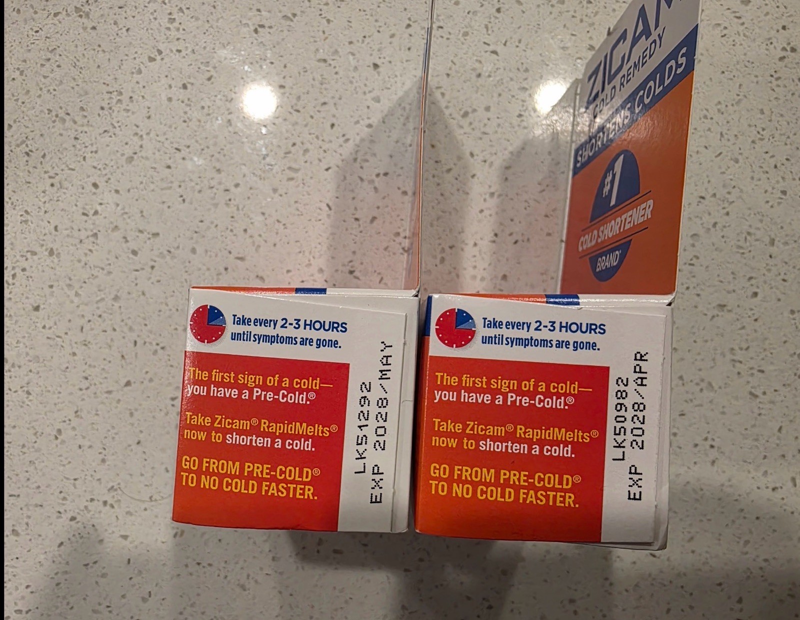 Zicam Homeopathic Cold Remedy Rapid Melts Tablets Cherry Flavor 25ct (2packs)