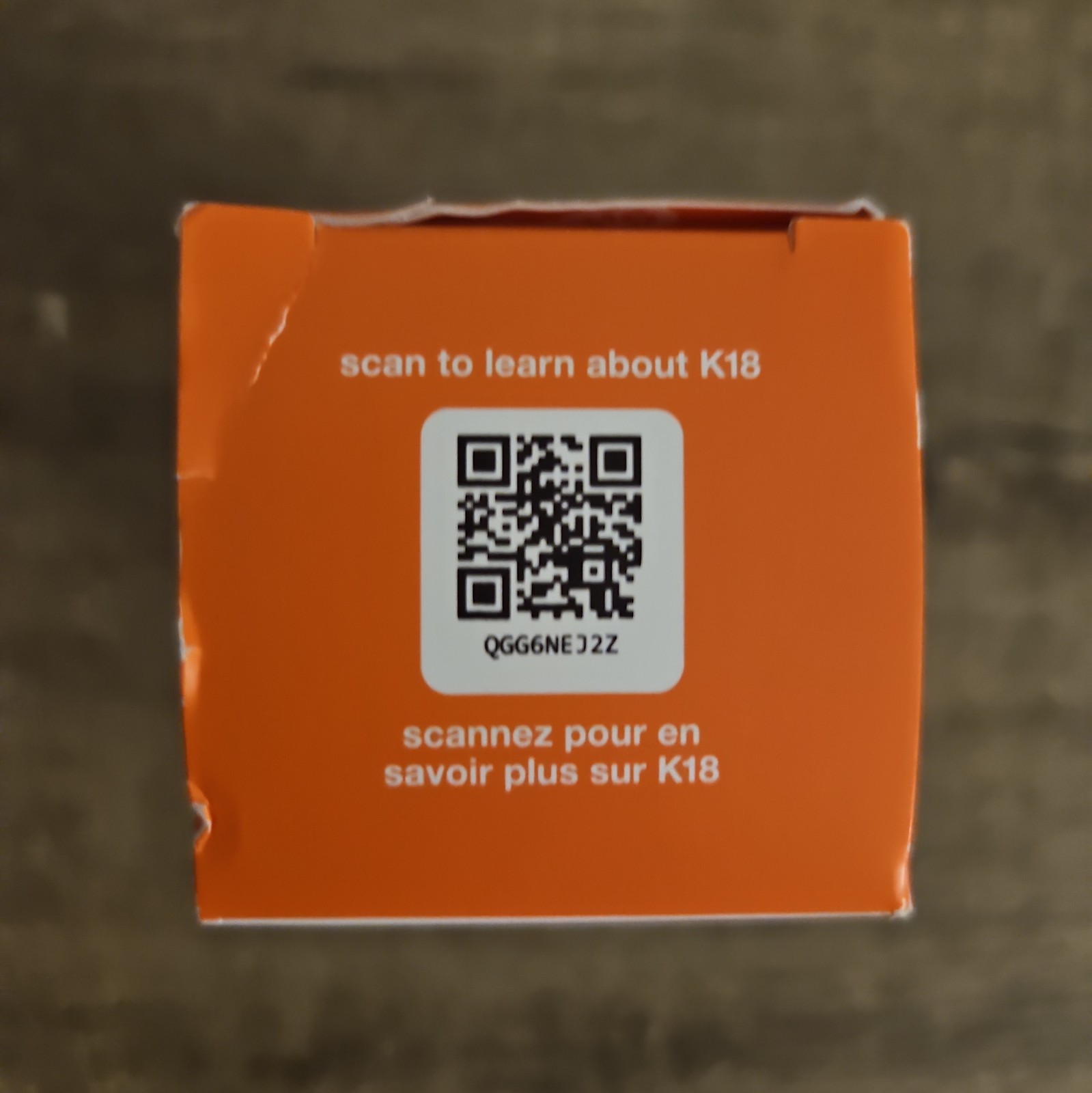 K18 Biomimetic Hair science Leave In Molecular Repair Hair Mask 50ml