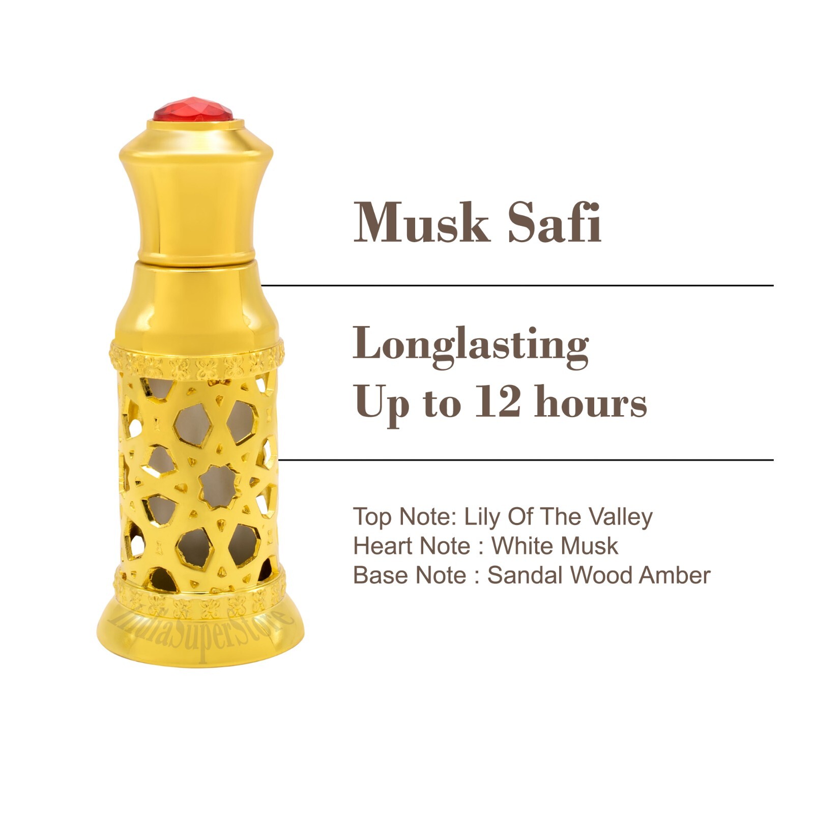 Musk Safi Unisex Perfume Oil / Attar by Naseem United Arab Emirates
