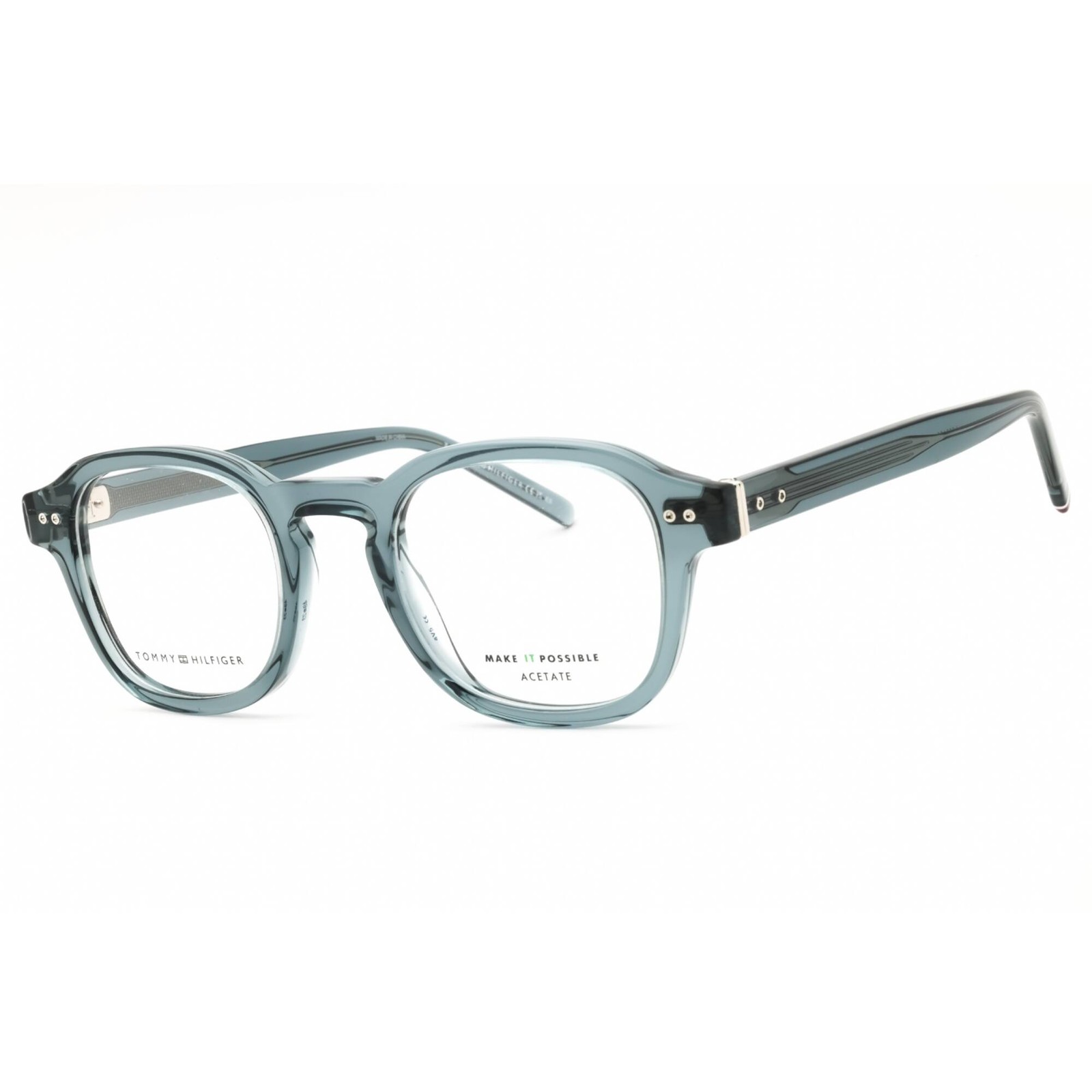 Tommy Hilfiger Unisex Eyeglasses Round Plastic Full Rim Frame TH 2033 0KB7 00