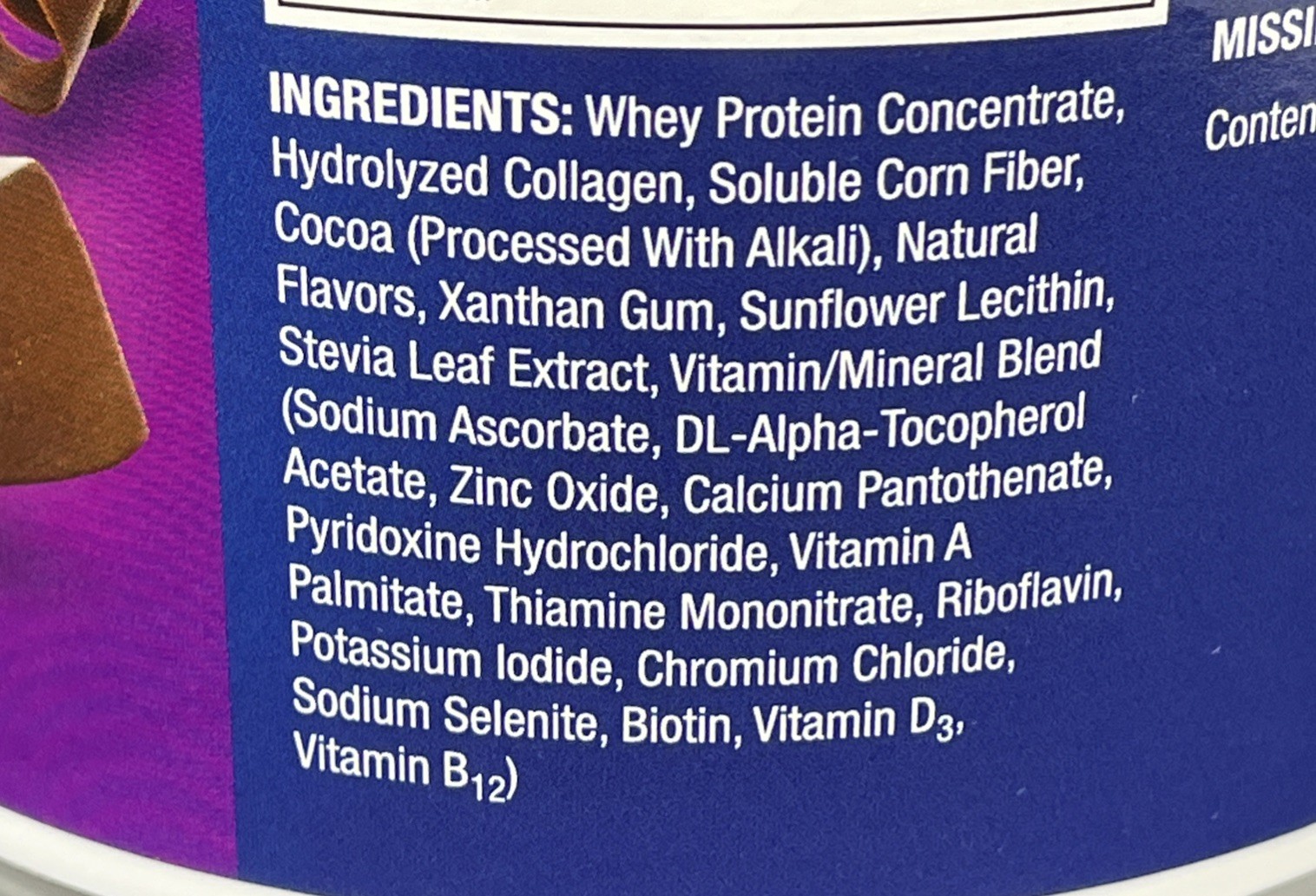 Pure Protein All In One Powder Rich Chocolate Whey Collagen 1.25lb 749826000459