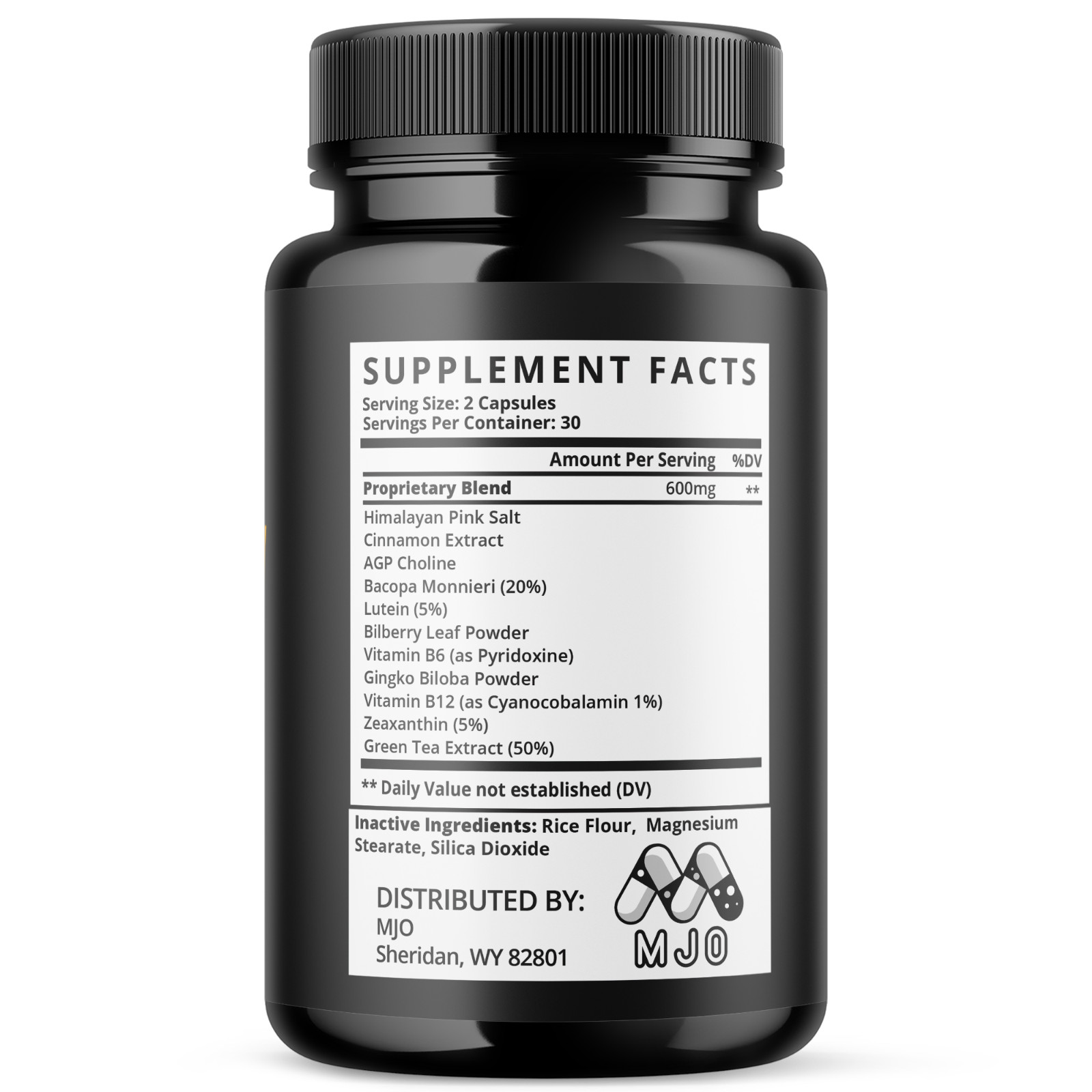 (5 Pack) CogniHoney Advanced Brain Support Supplement Cogni Honey 300 Capsules