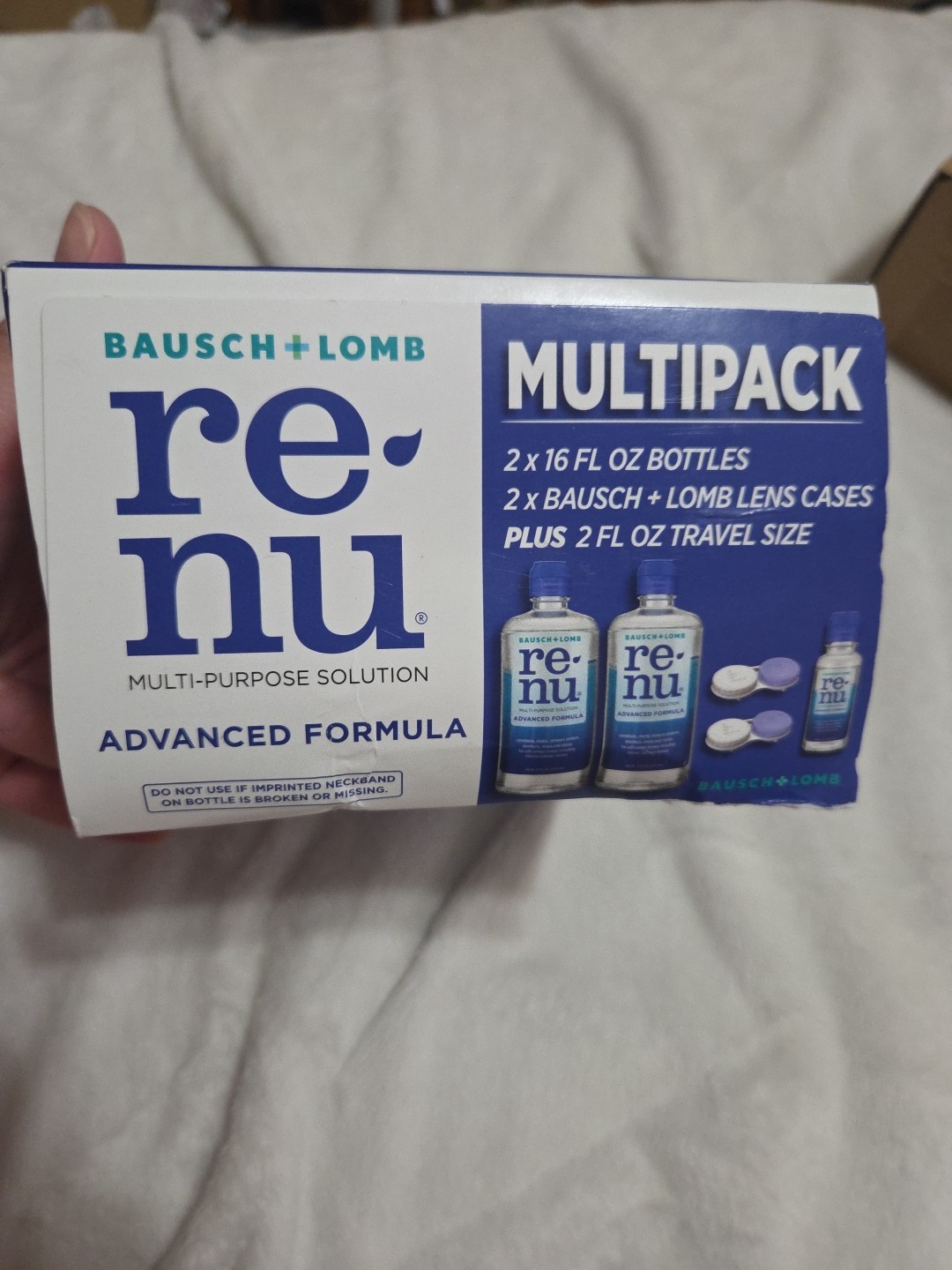 *EXP 10/01/2025* Renu Contact Lens Solution Multipurpose Disinfectant