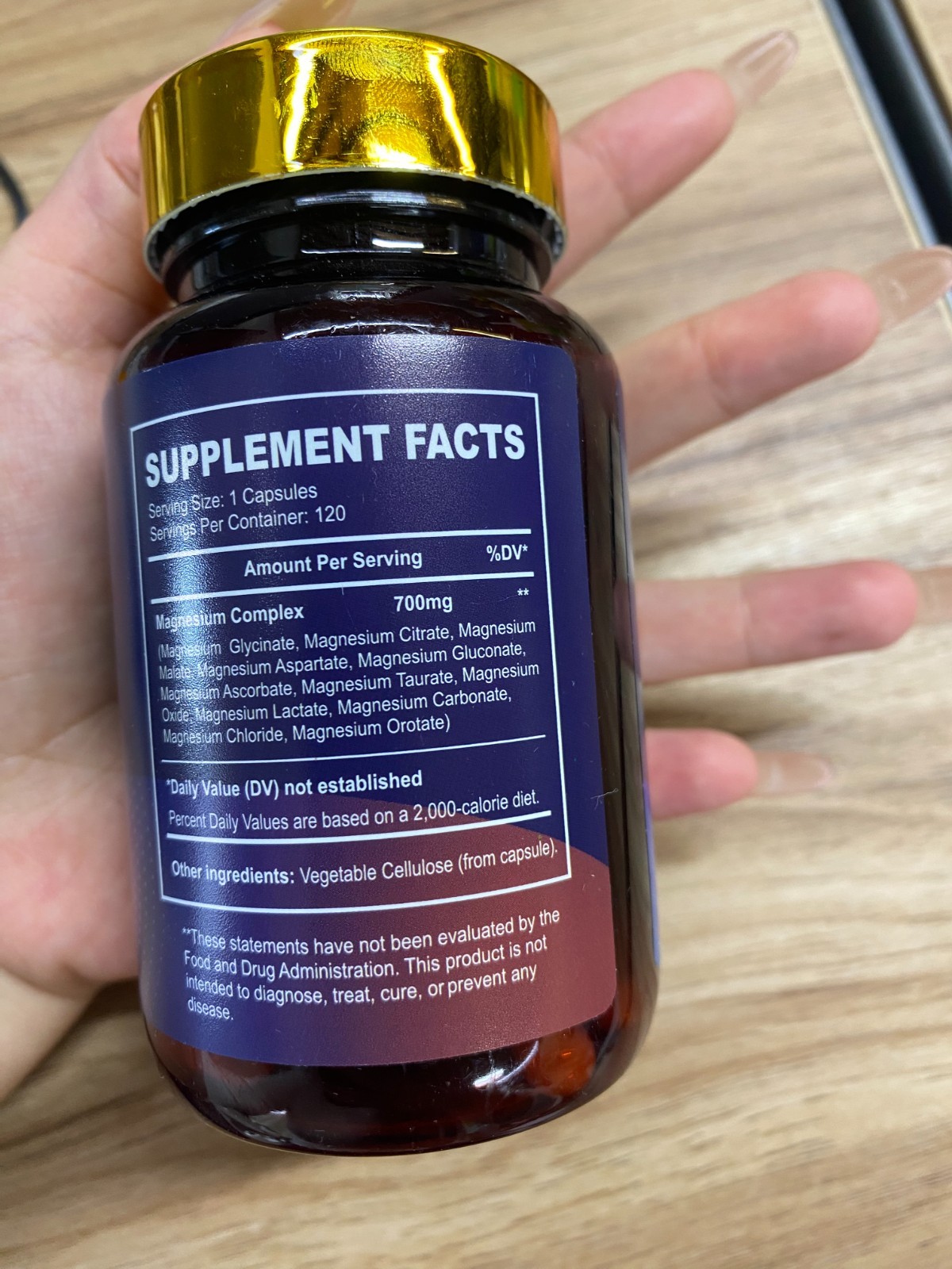 3 BOTTLES Totaria Magnesium 12in1 Complex 700mg-Glycinate Citrate Malate Taurate