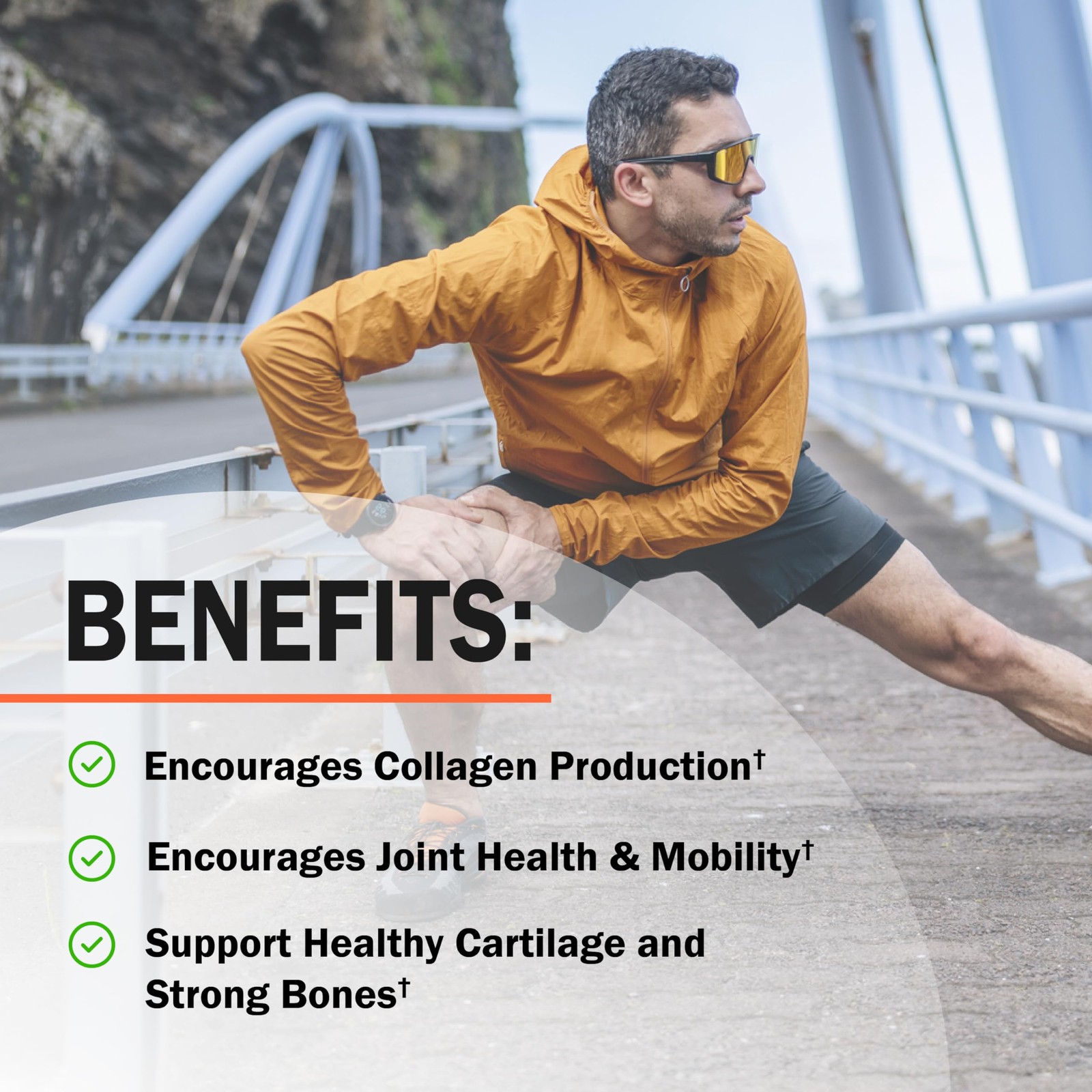 Glucosamine Chondroitin MSM Joint Support Supplement – 90 Count (Pack of 1)