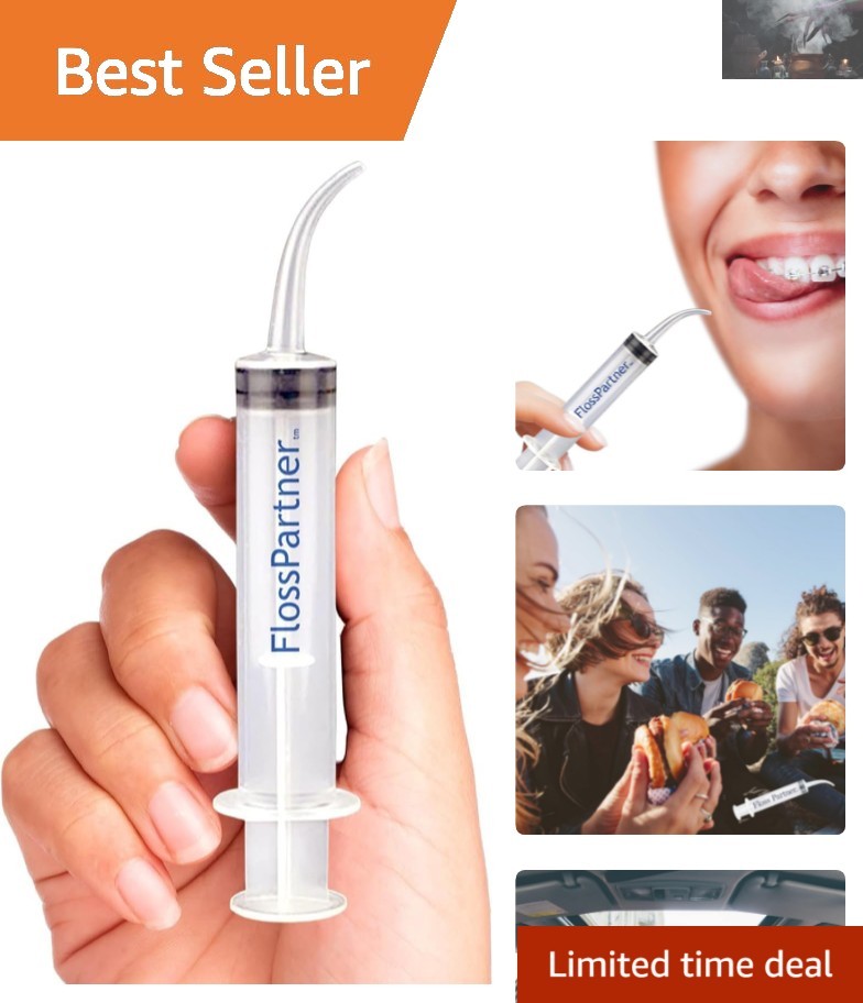 Portable Water Flossing Pick, Cordless & Travel-Sized – Always Fresh Breath