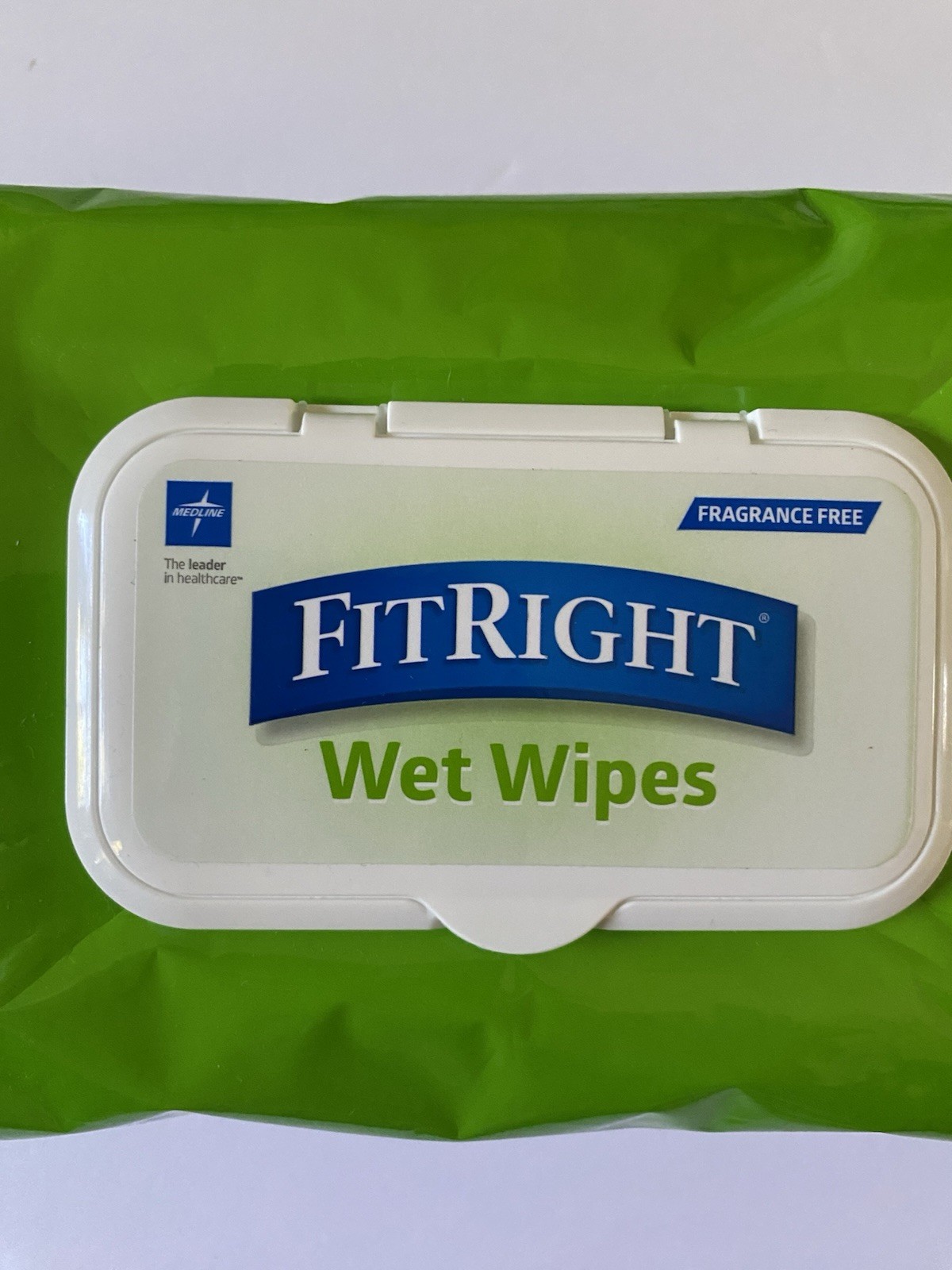 3 packs MedLine Fit Right Adult Wet Wipes Exp. 12/2027 (300 wipes)