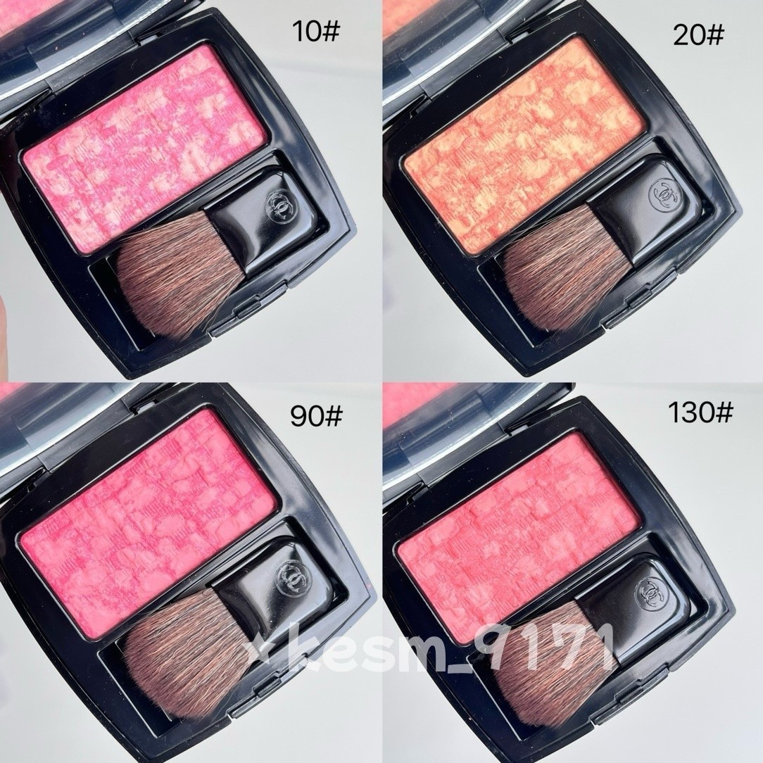 CHANEL LES TISSAGES DE CHANEL BLUSH DUO EFFET TWEED 5.5g / 0.19 OZ #10 20 90 130