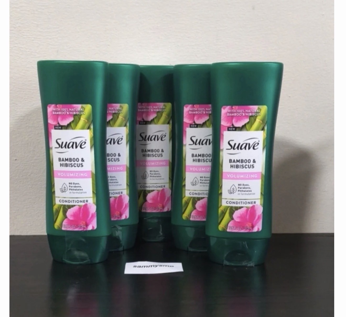 Suave Bamboo & Hibiscus Volumizing Conditioner, 12.6 Fl Oz (Pack of 1), N/A