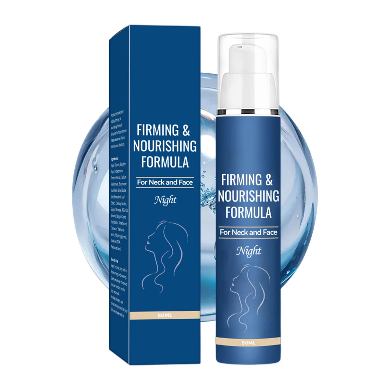 Firm and Restore Formula Night Cream Deep Hydrating Anti-Wrinkle Moisturizer