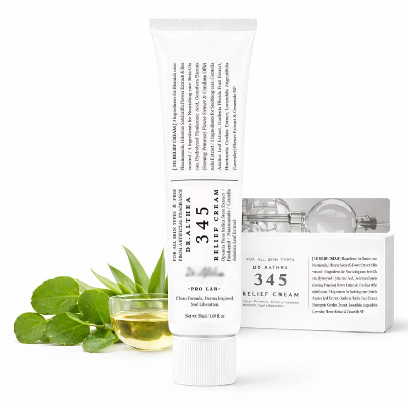 345 Relief Cream 1.69 Fl Oz Soothing Moisturising Face Cream for Skin