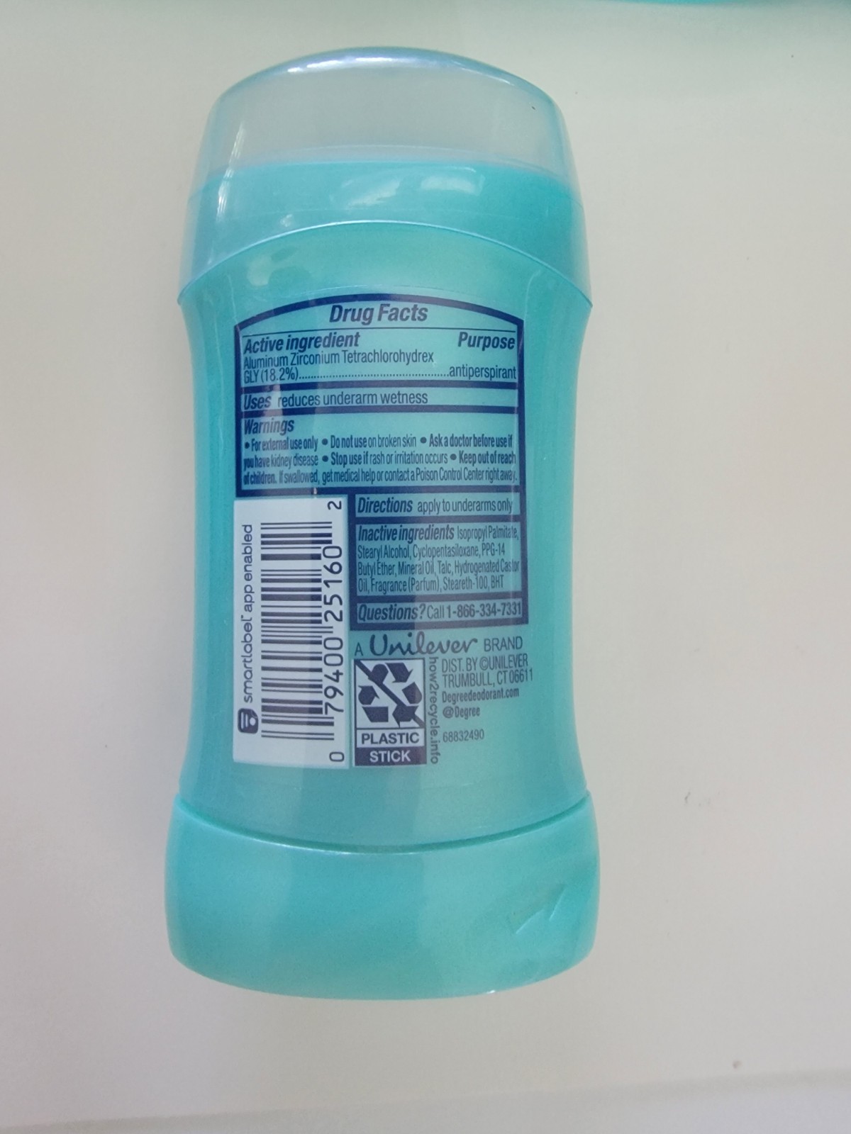 NOS Lot of 11 Degree Antiperspirant Deodorant Shower Clean 1.6oz EXP 01-2025
