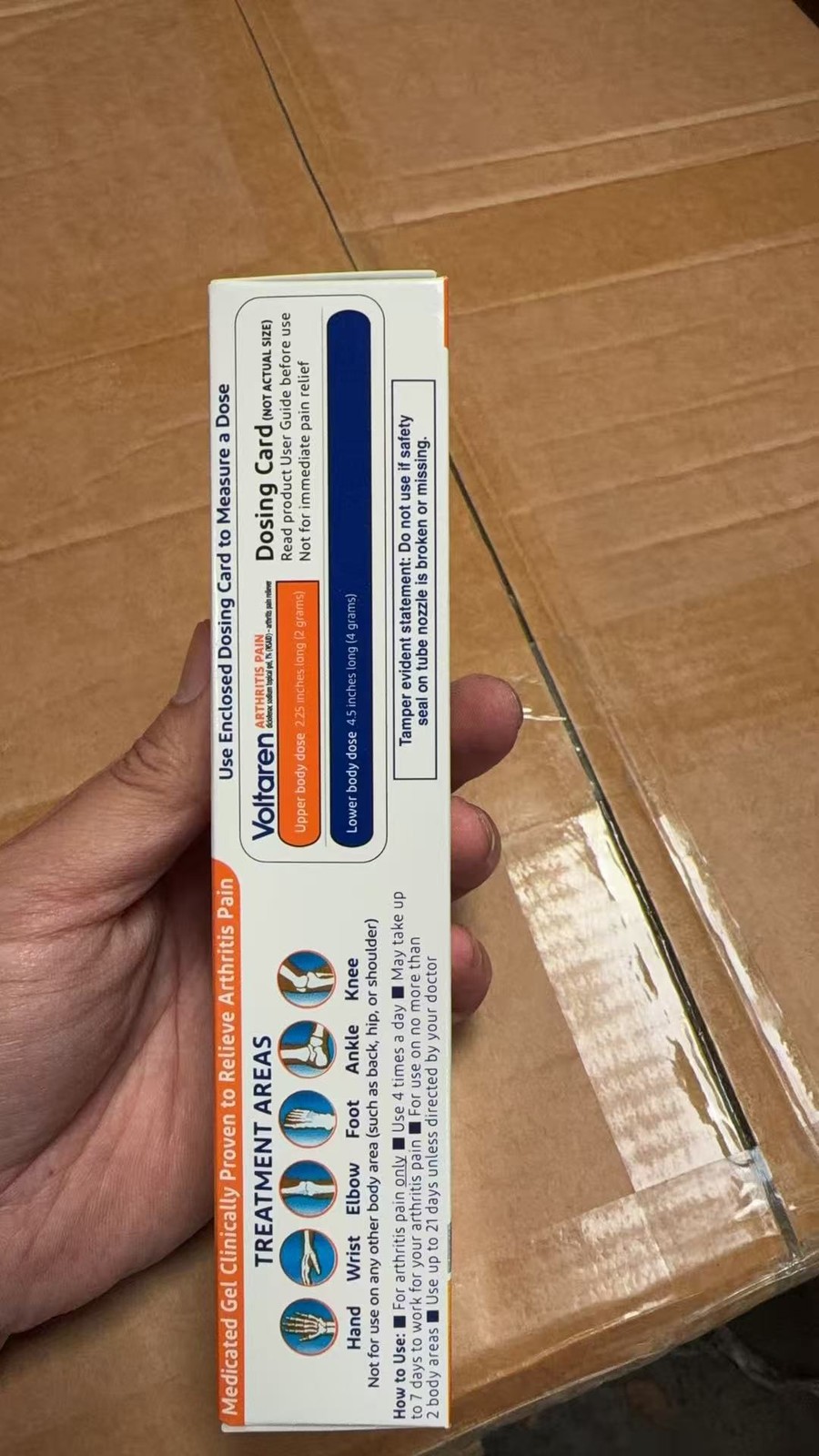 2-4 PCS Voltaren Arthritis Pain Gel 5.29 oz Easy Open Cap Gel Exp09/2027&2028