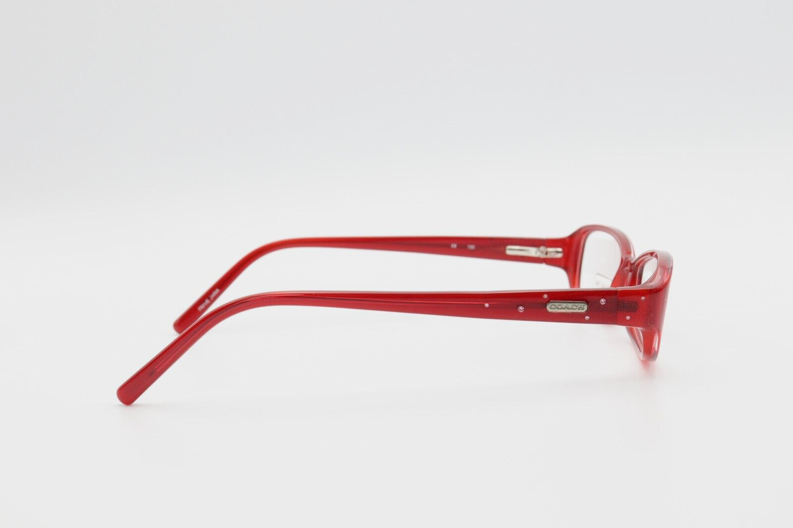 COACH BLONDELLE 2033 Red 47-16-130 Frames Flex Hinges w/Case SMALL C273
