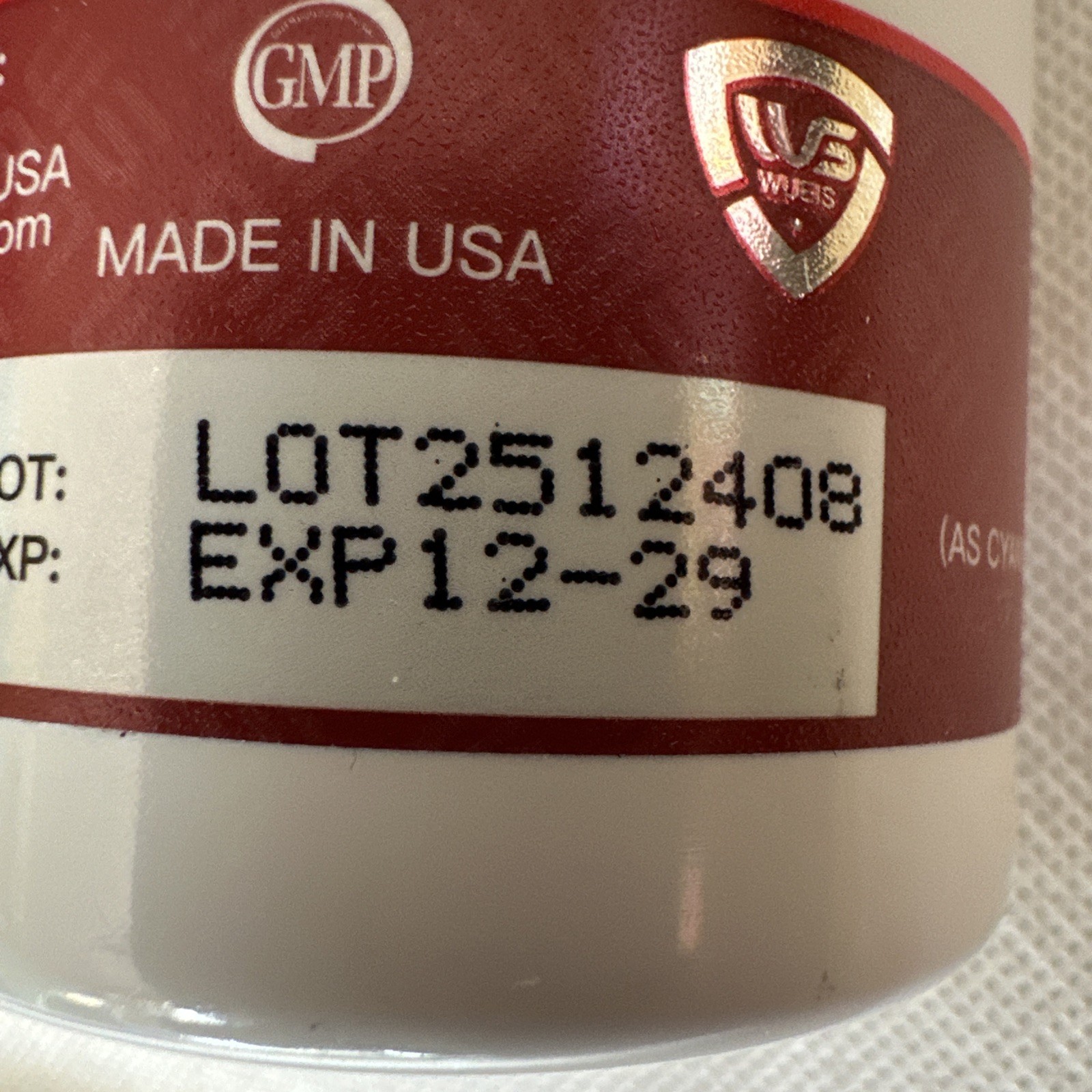 WUEIS Rhodiola Extract & Vitamin B12 + Folic Acid Tablets 60 Count Exp 12/2029